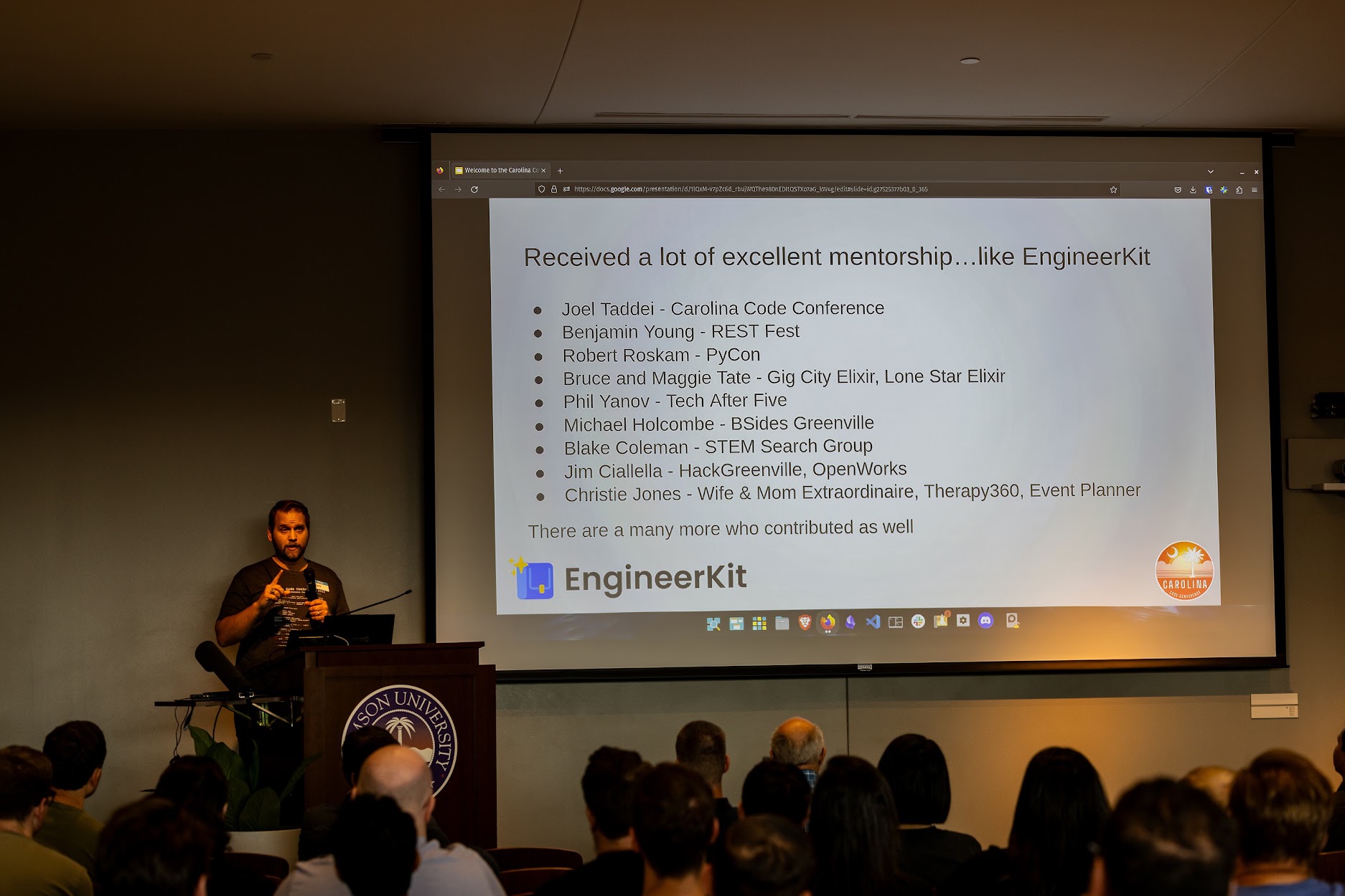 Enok Collective - Engineer Kit at the Carolina Code Conference