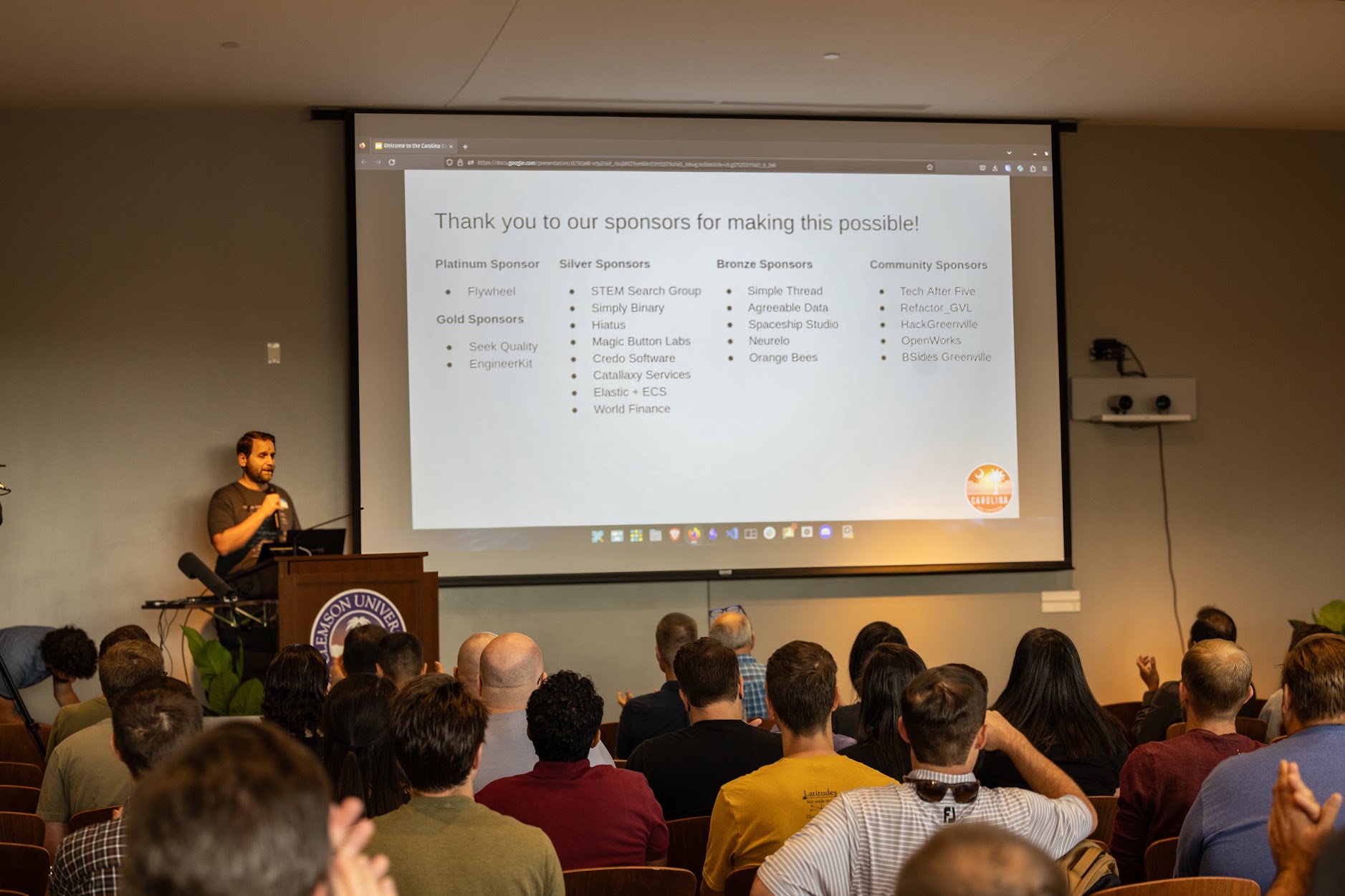 Flywheel at the Carolina Code Conference