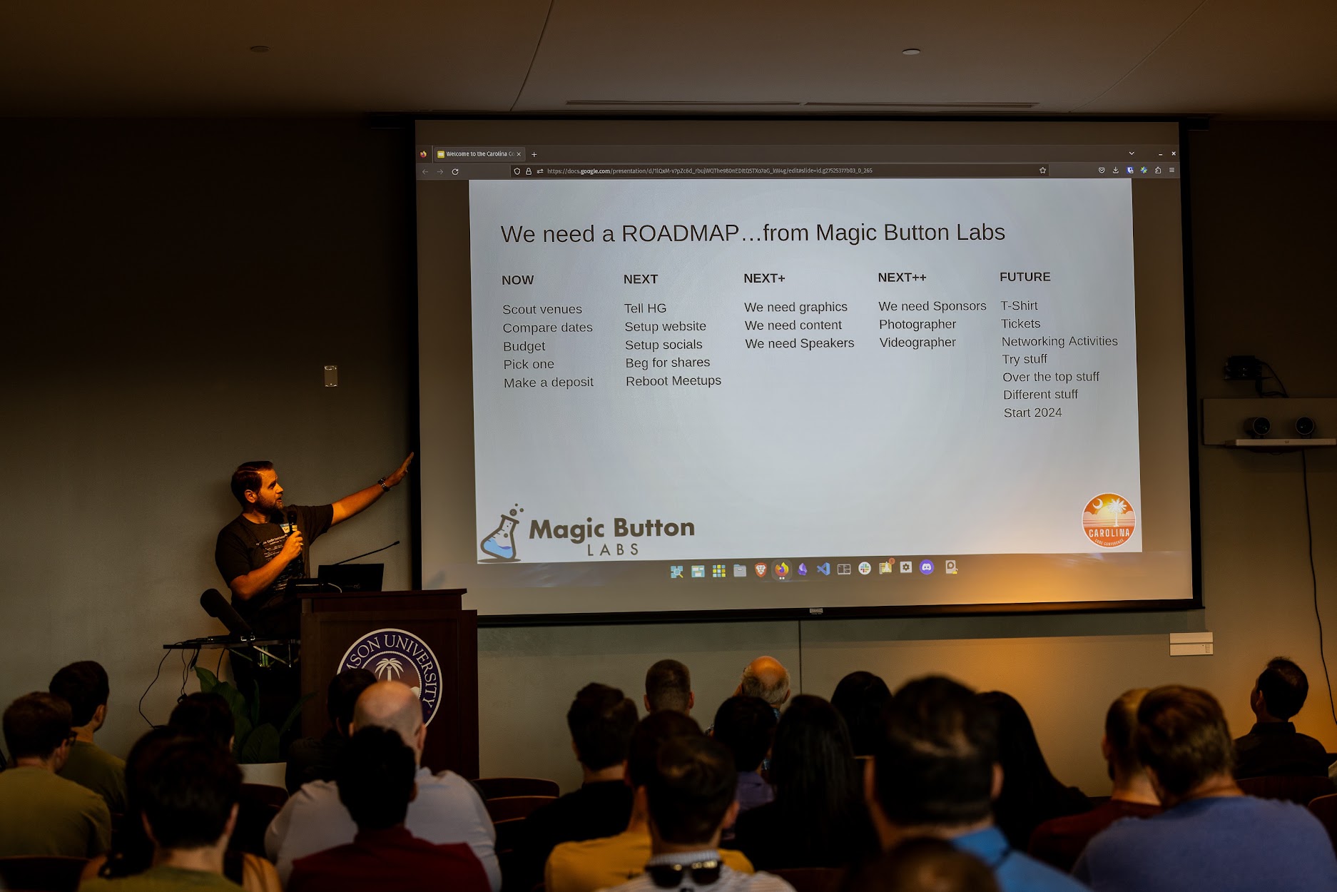 Magic Button Labs at the Carolina Code Conference