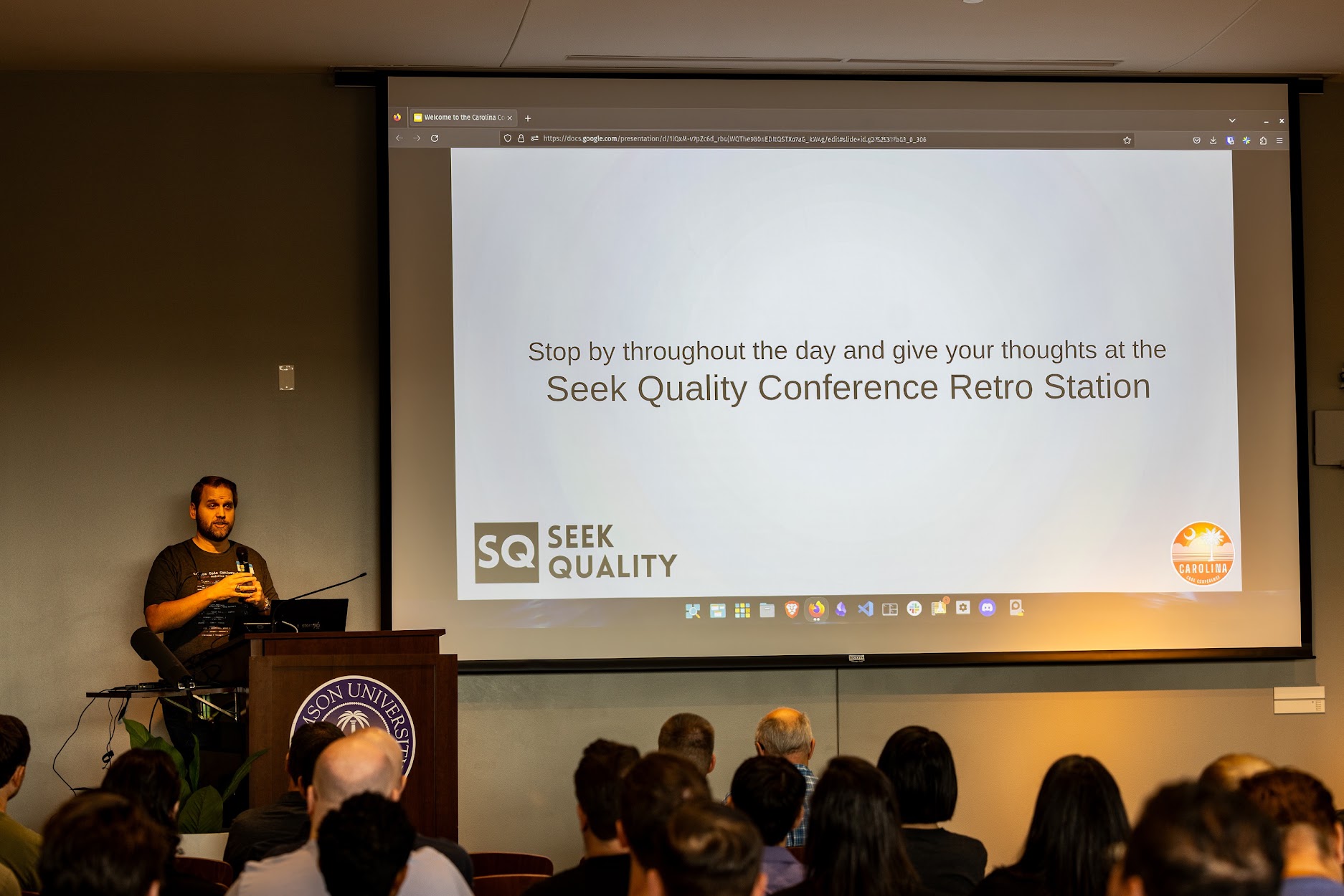 Seek Quality at the Carolina Code Conference