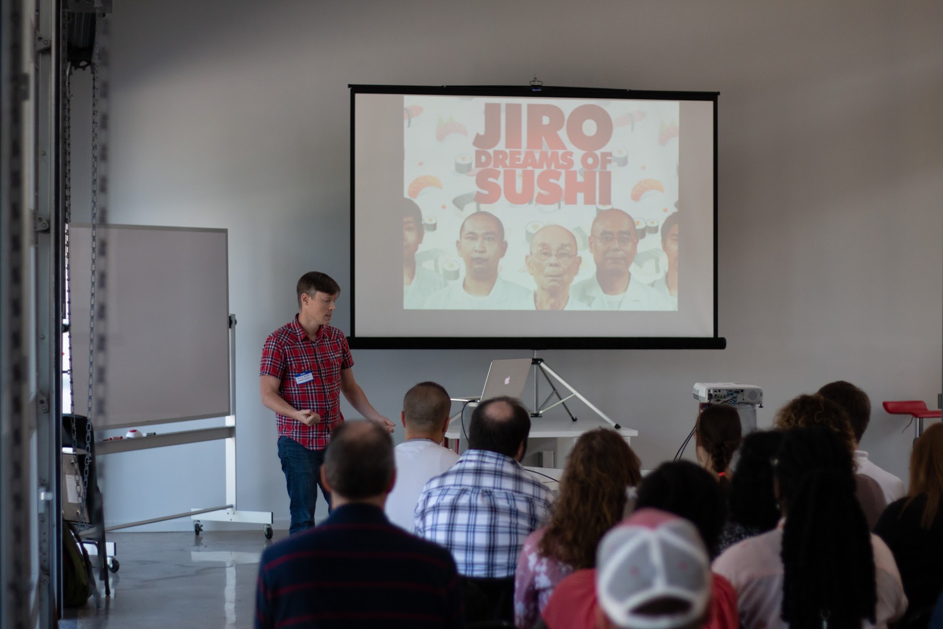 Jeremy Smith speaking at the 2018 Carolina Code Conference
