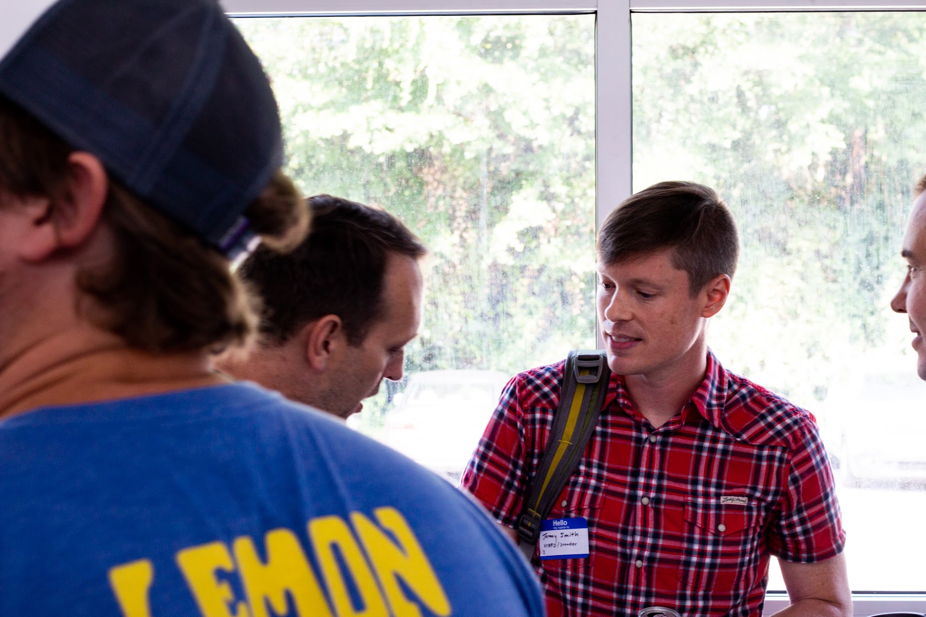 Jeremy Smith speaking at the 2018 Carolina Code Conference