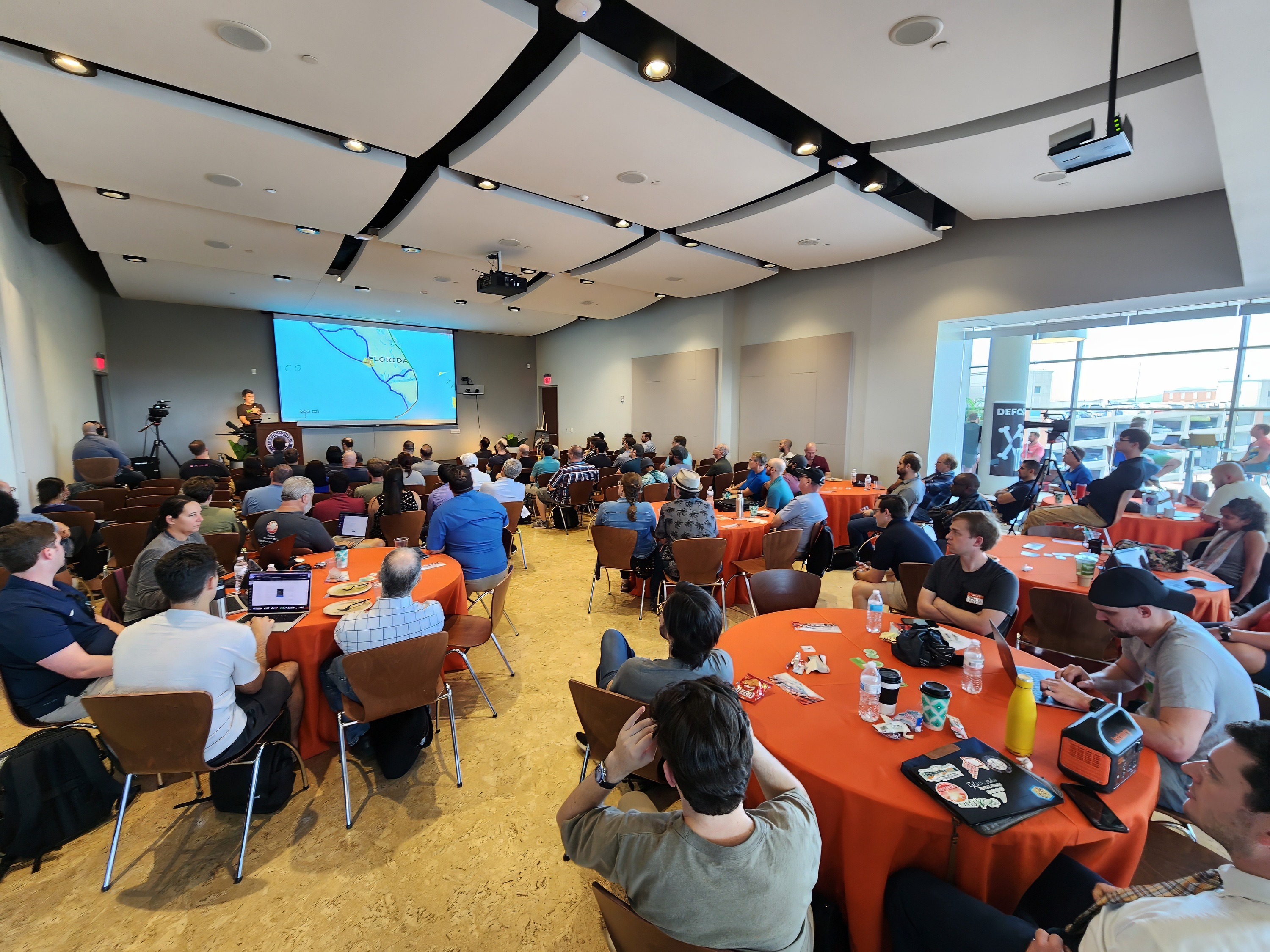 Bruce Tate speaking at the 2023 Carolina Code Conference