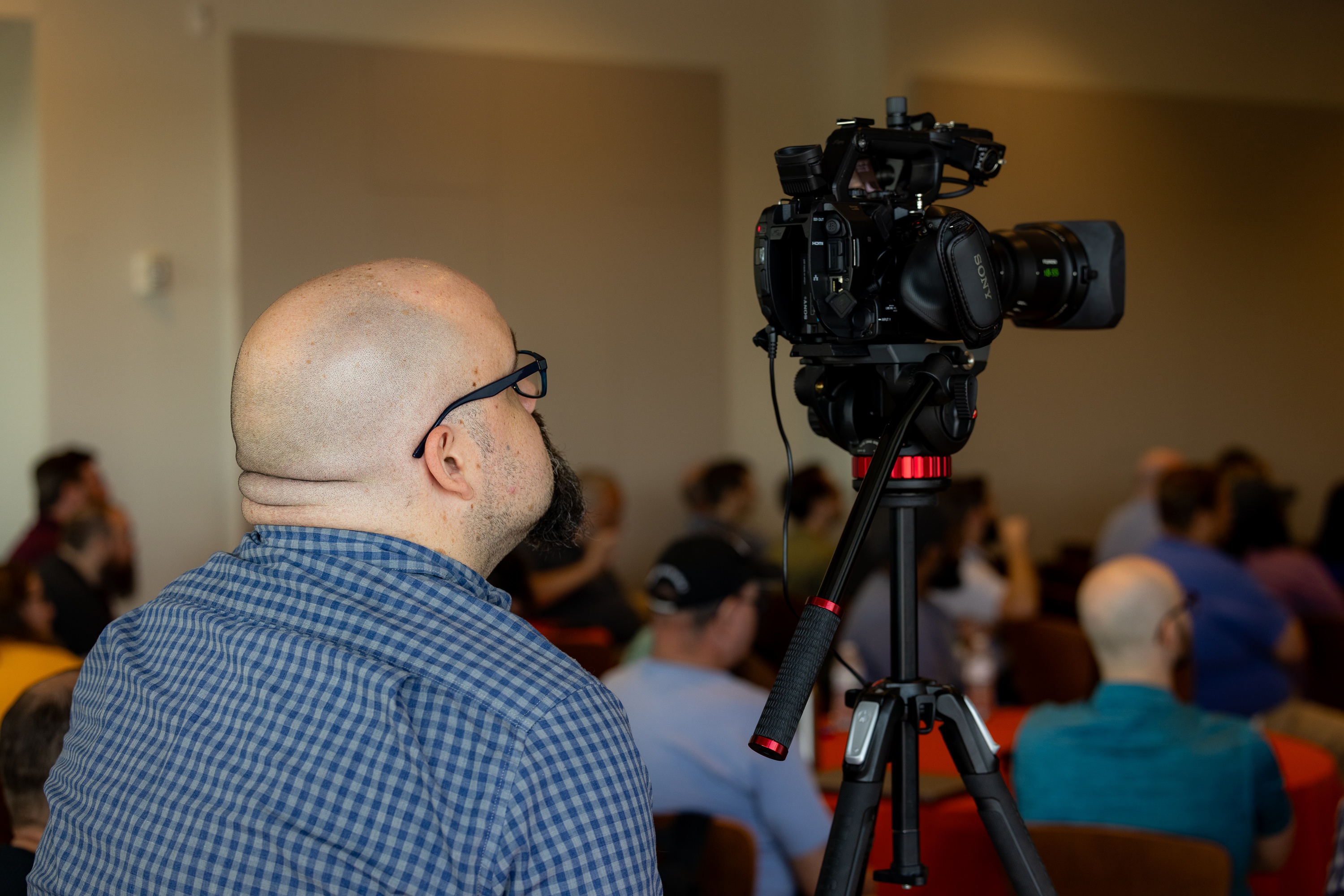 John Wessel speaking at the 2023 Carolina Code Conference