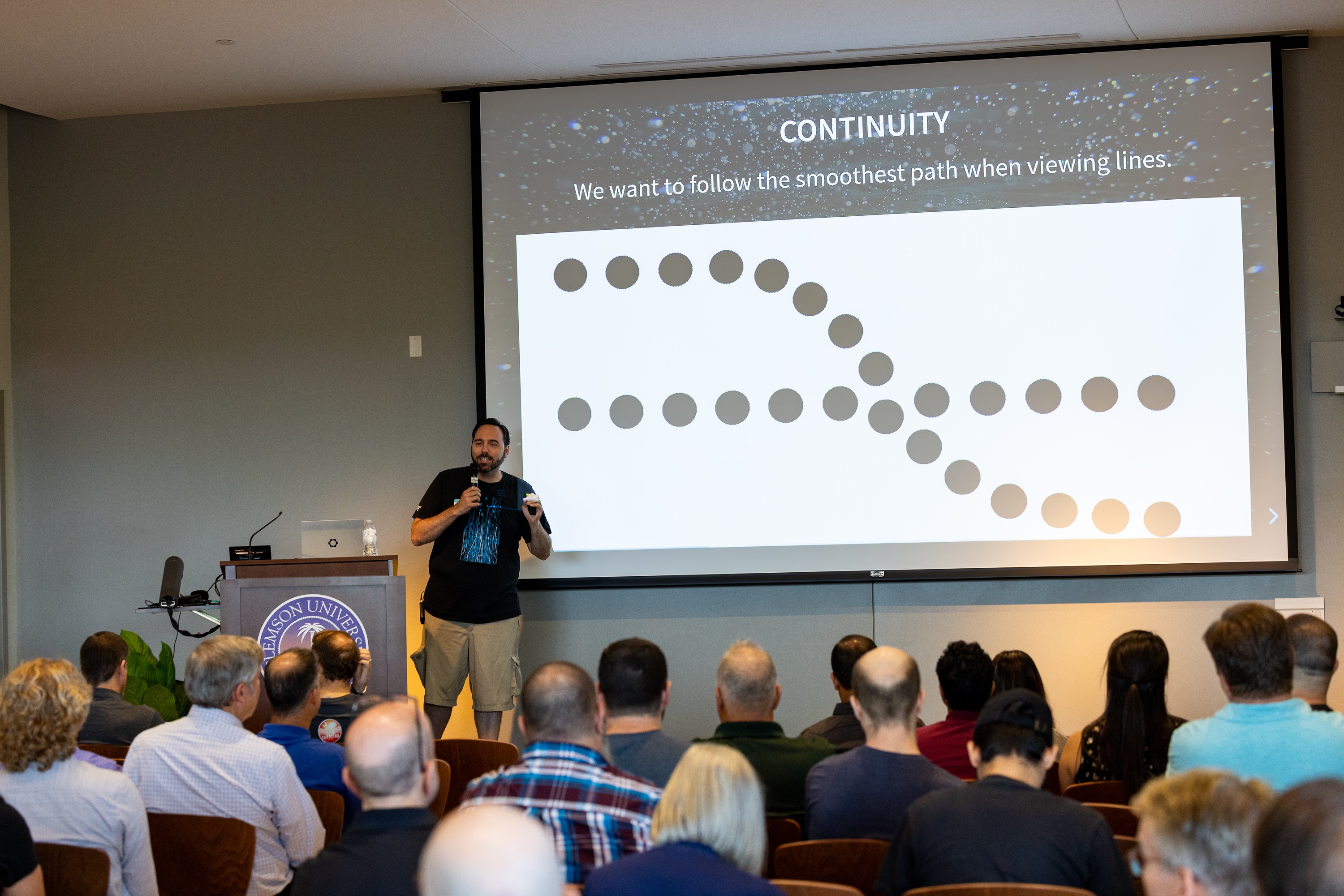 Kevin Feasel speaking at the 2023 Carolina Code Conference