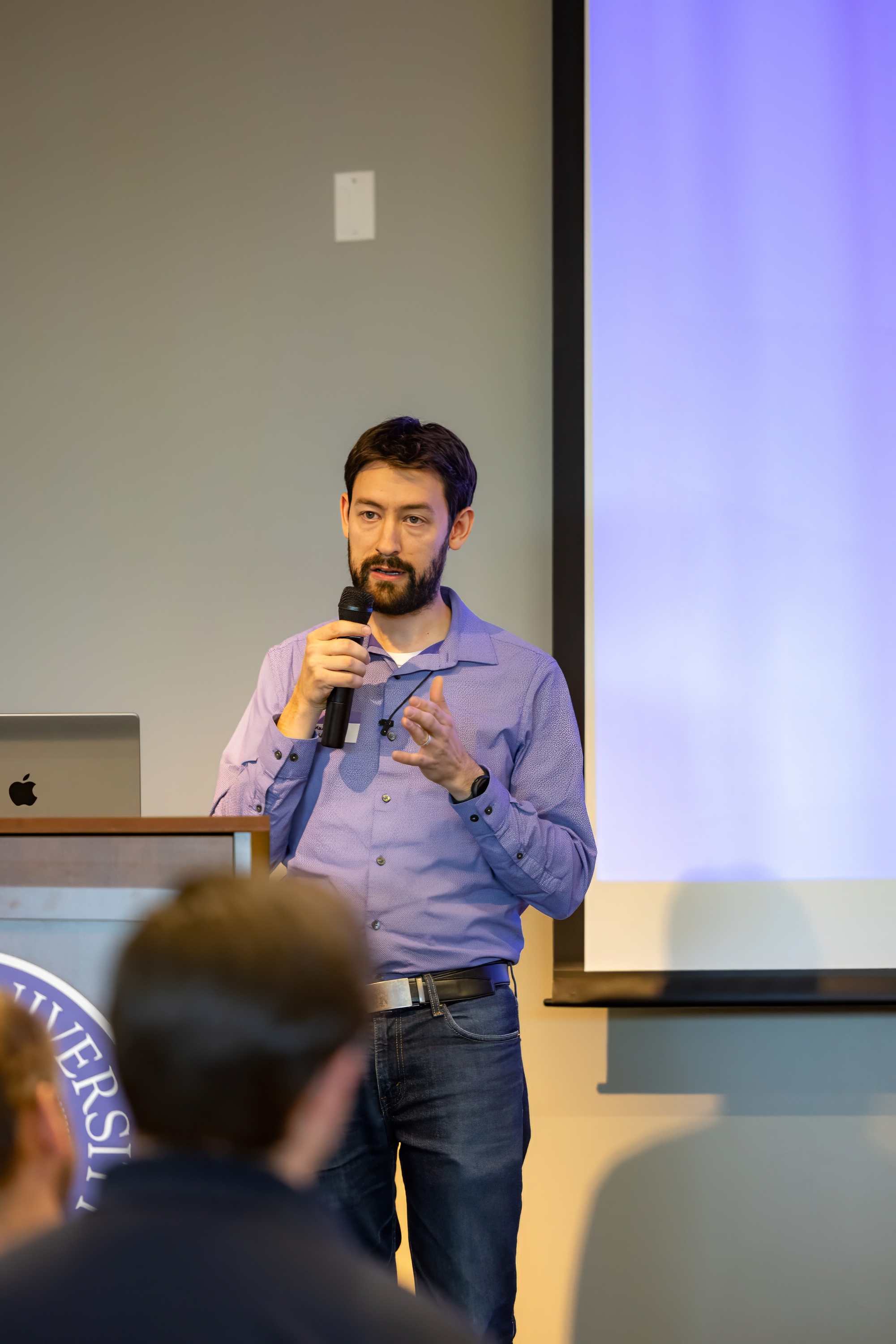 Matt Hamann speaking at the 2023 Carolina Code Conference