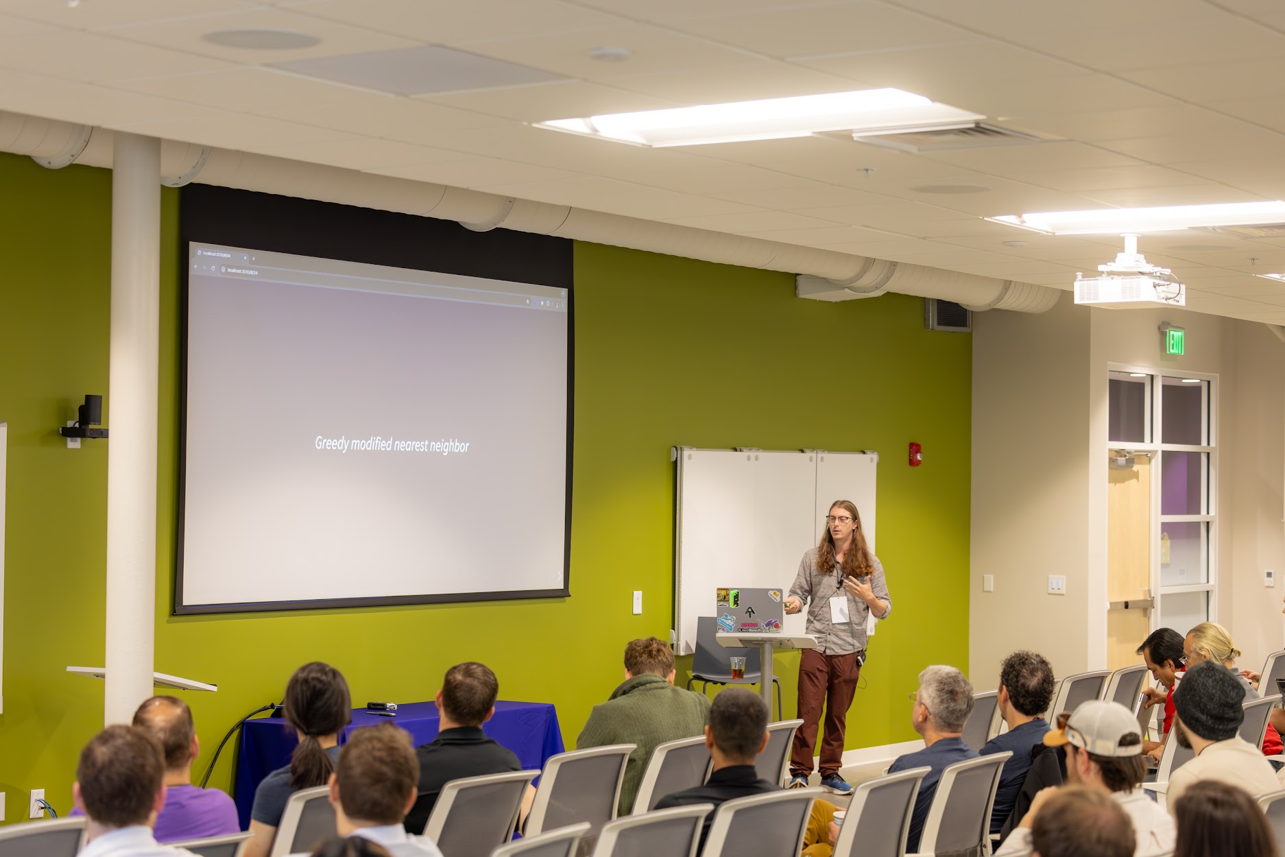James Shockley speaking at the 2024 Carolina Code Conference