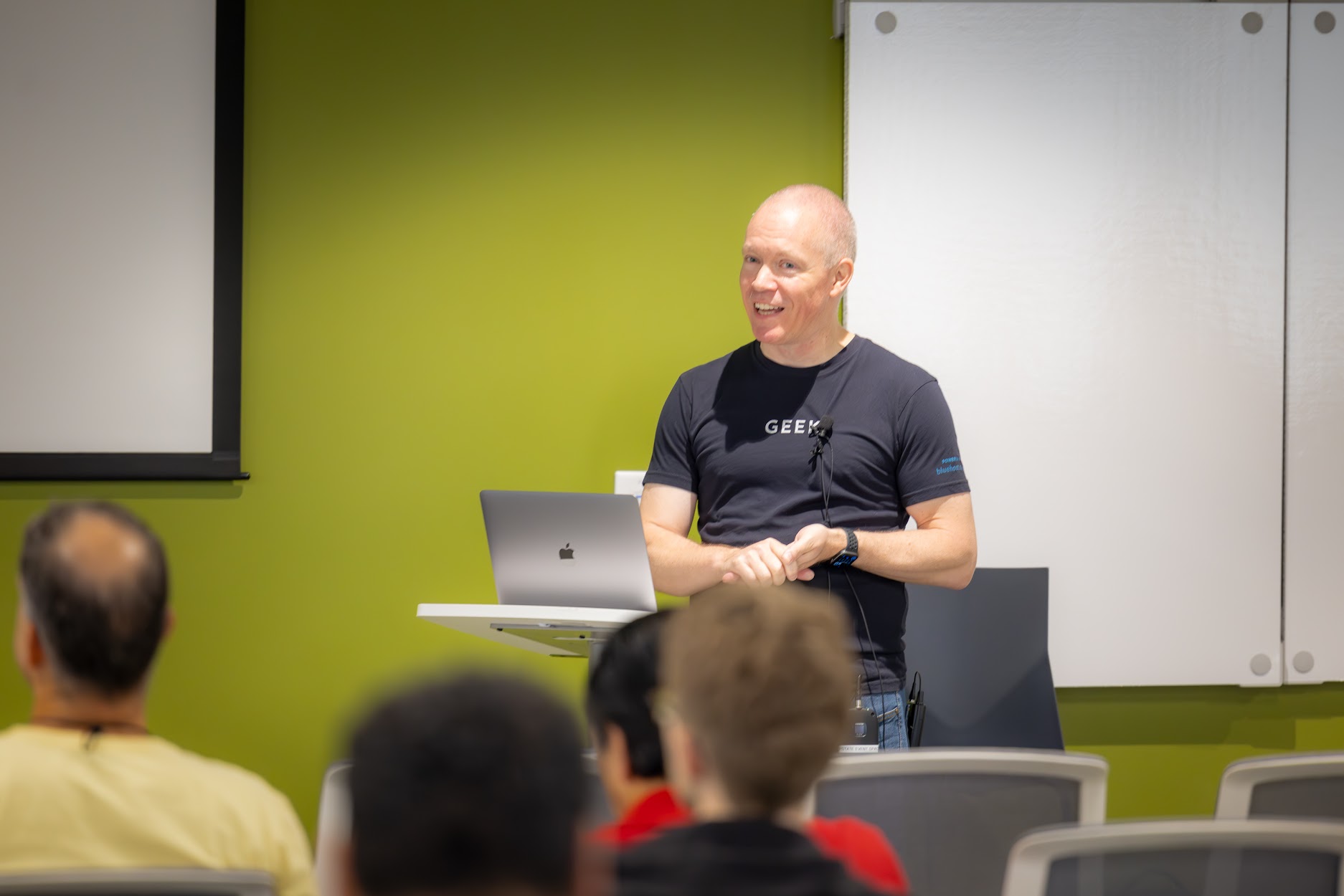 Jason Crome speaking at the 2024 Carolina Code Conference