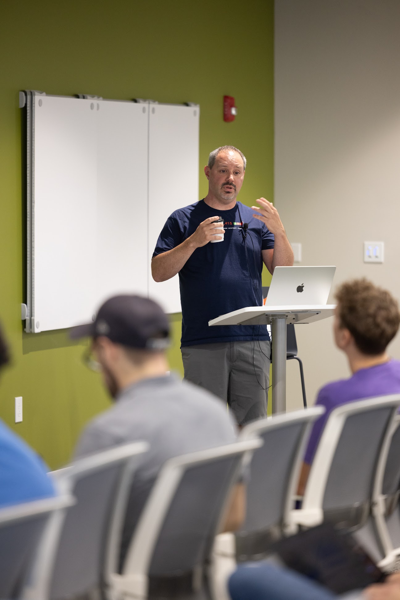 Kevin Old speaking at the 2024 Carolina Code Conference