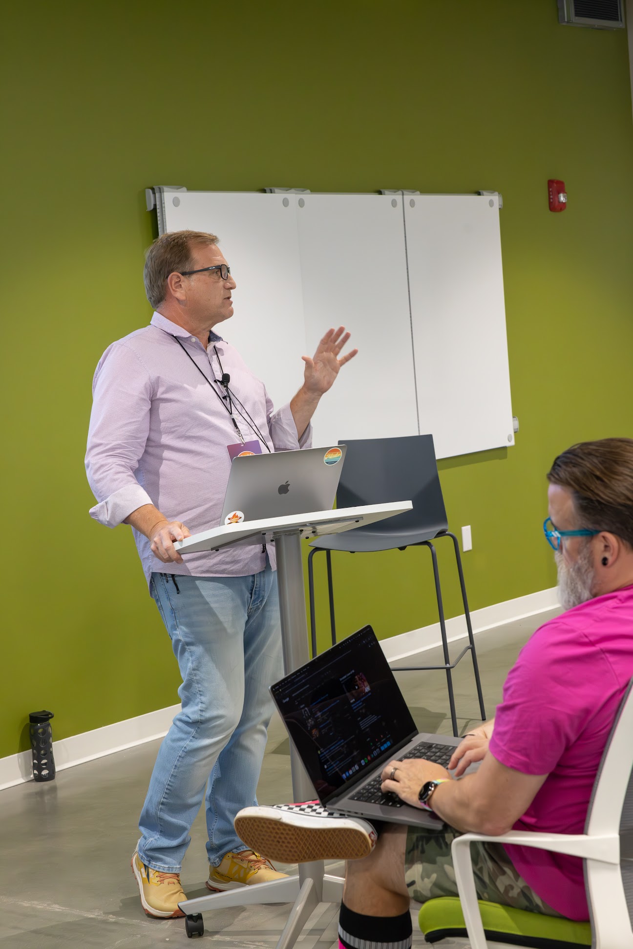 Rod Roth speaking at the 2024 Carolina Code Conference