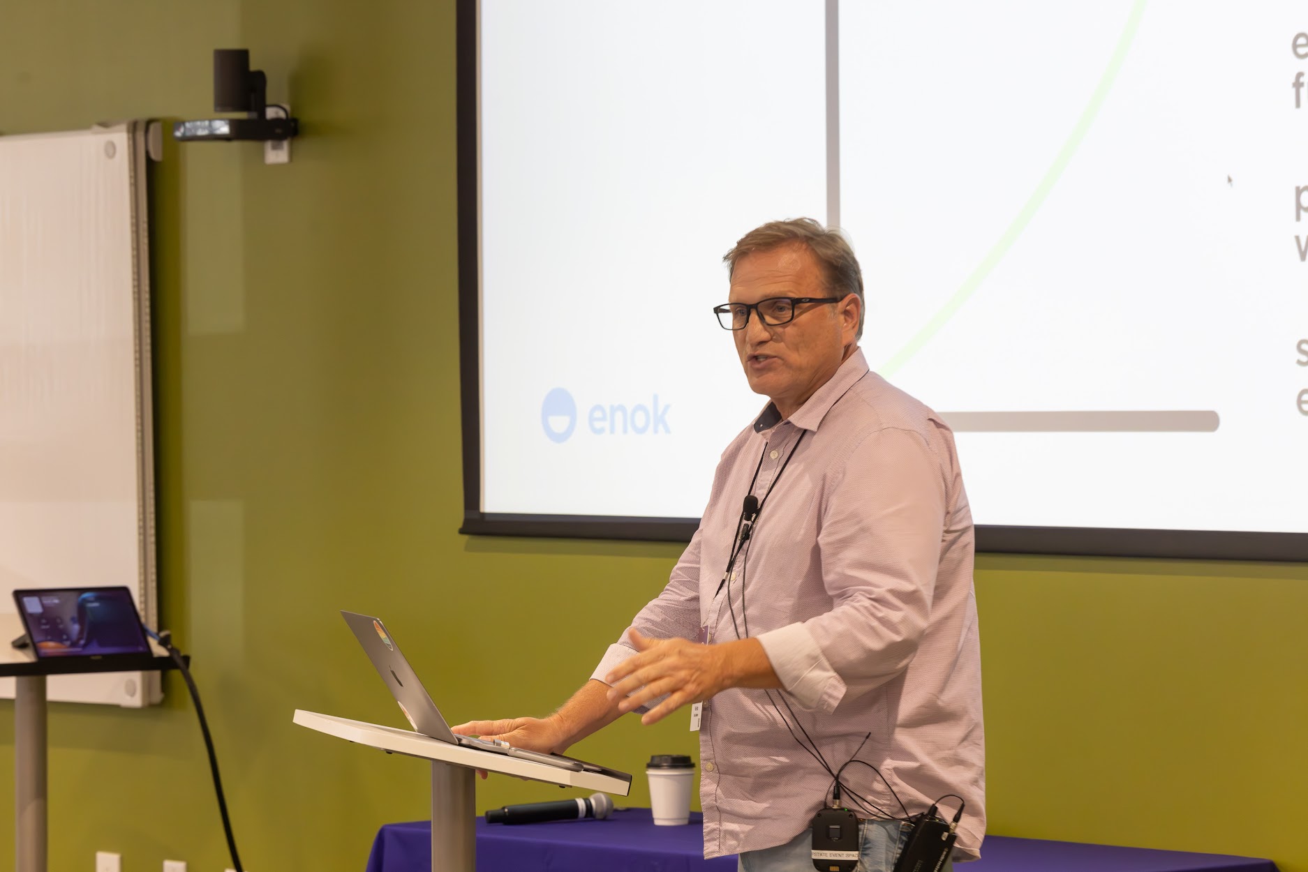 Rod Roth speaking at the 2024 Carolina Code Conference