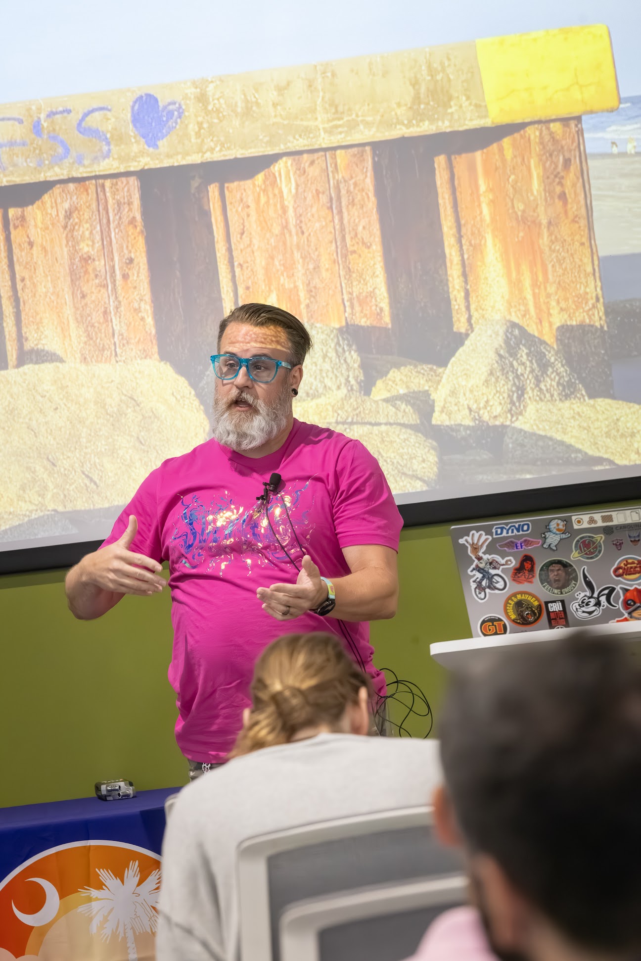 Sean Reid speaking at the 2024 Carolina Code Conference