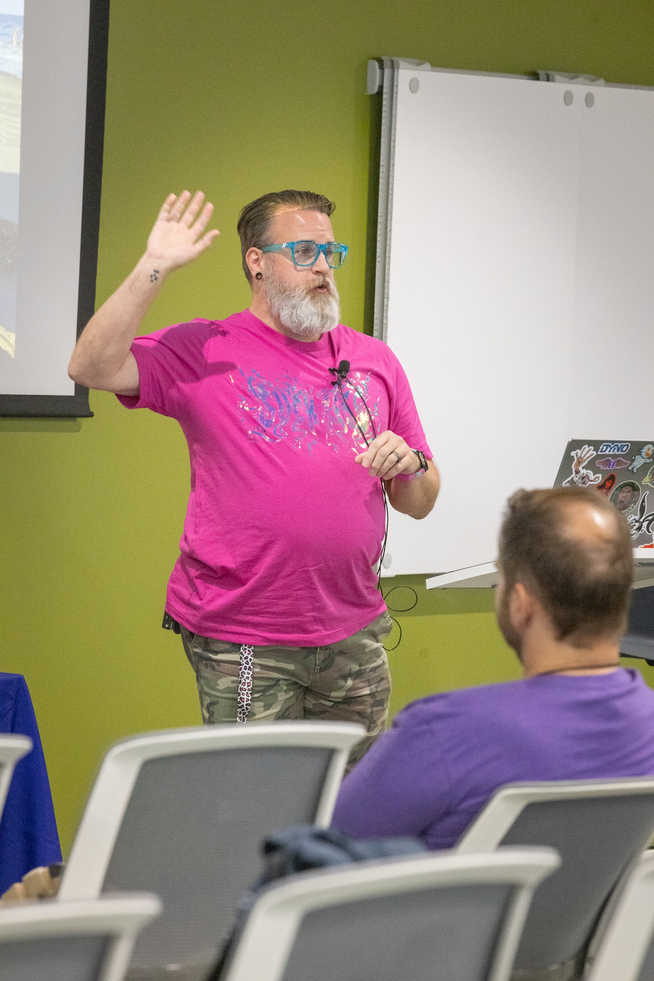 Sean Reid speaking at the 2024 Carolina Code Conference