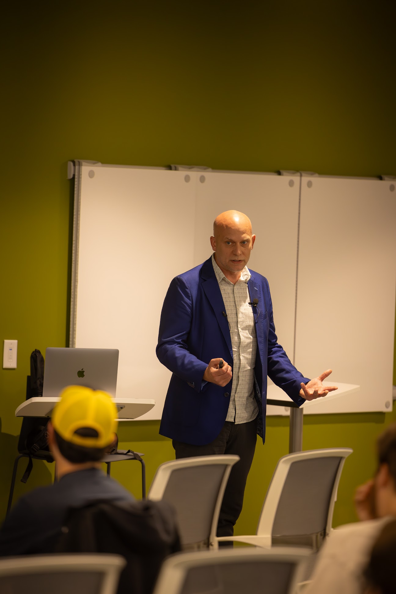 Stephen Borengasser speaking at the 2024 Carolina Code Conference