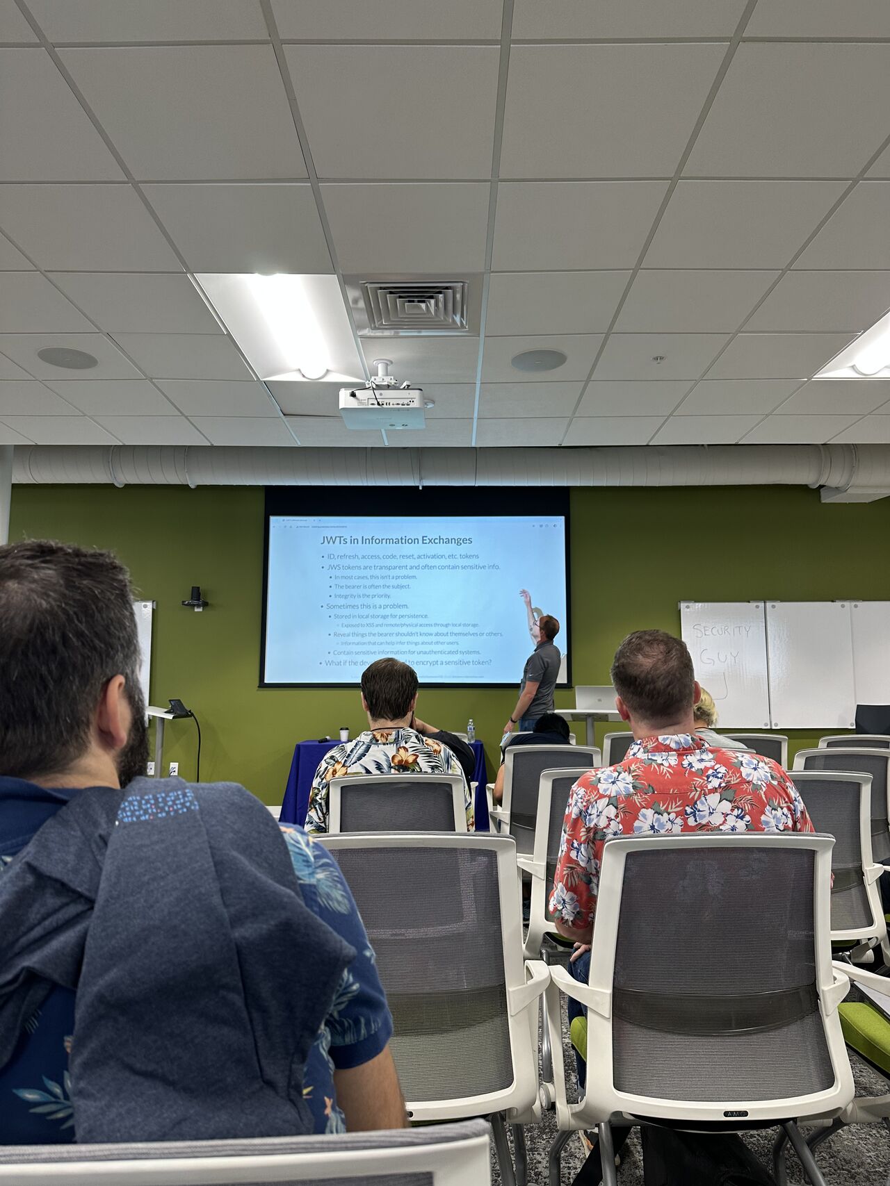 Tim Tomes speaking at the 2024 Carolina Code Conference