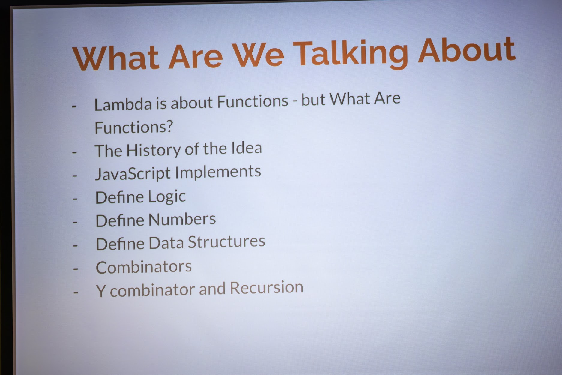 Vlad Patryshev speaking at the 2024 Carolina Code Conference