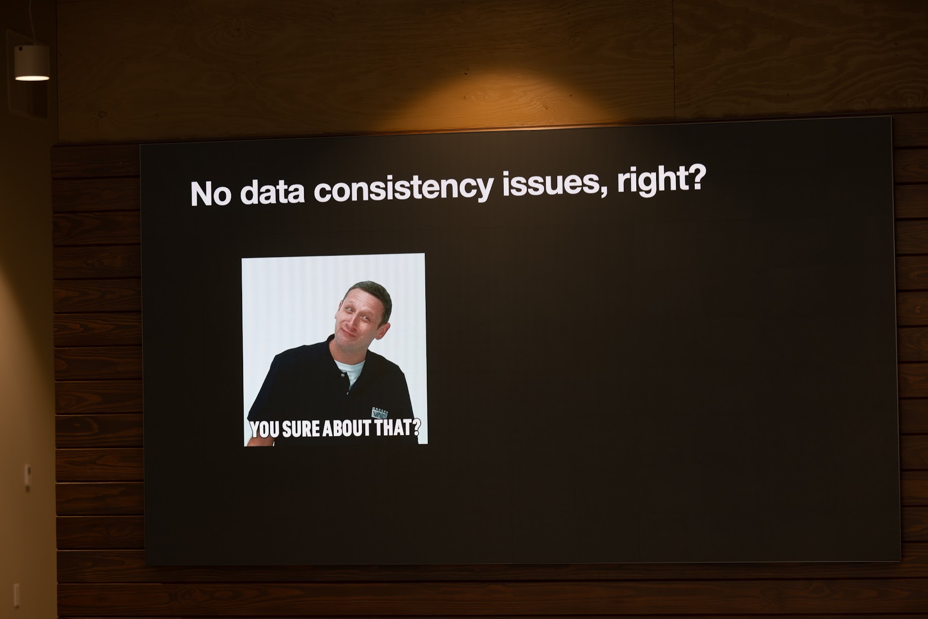 Zach Daniel speaking at the 2024 Carolina Code Conference