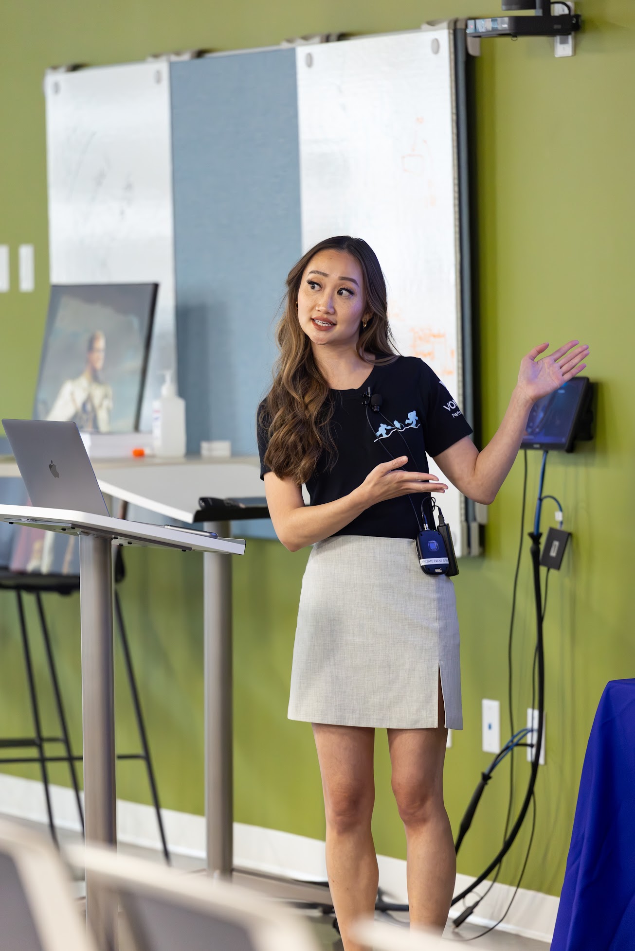 Diana Pham speaking at the 2025 Carolina Code Conference