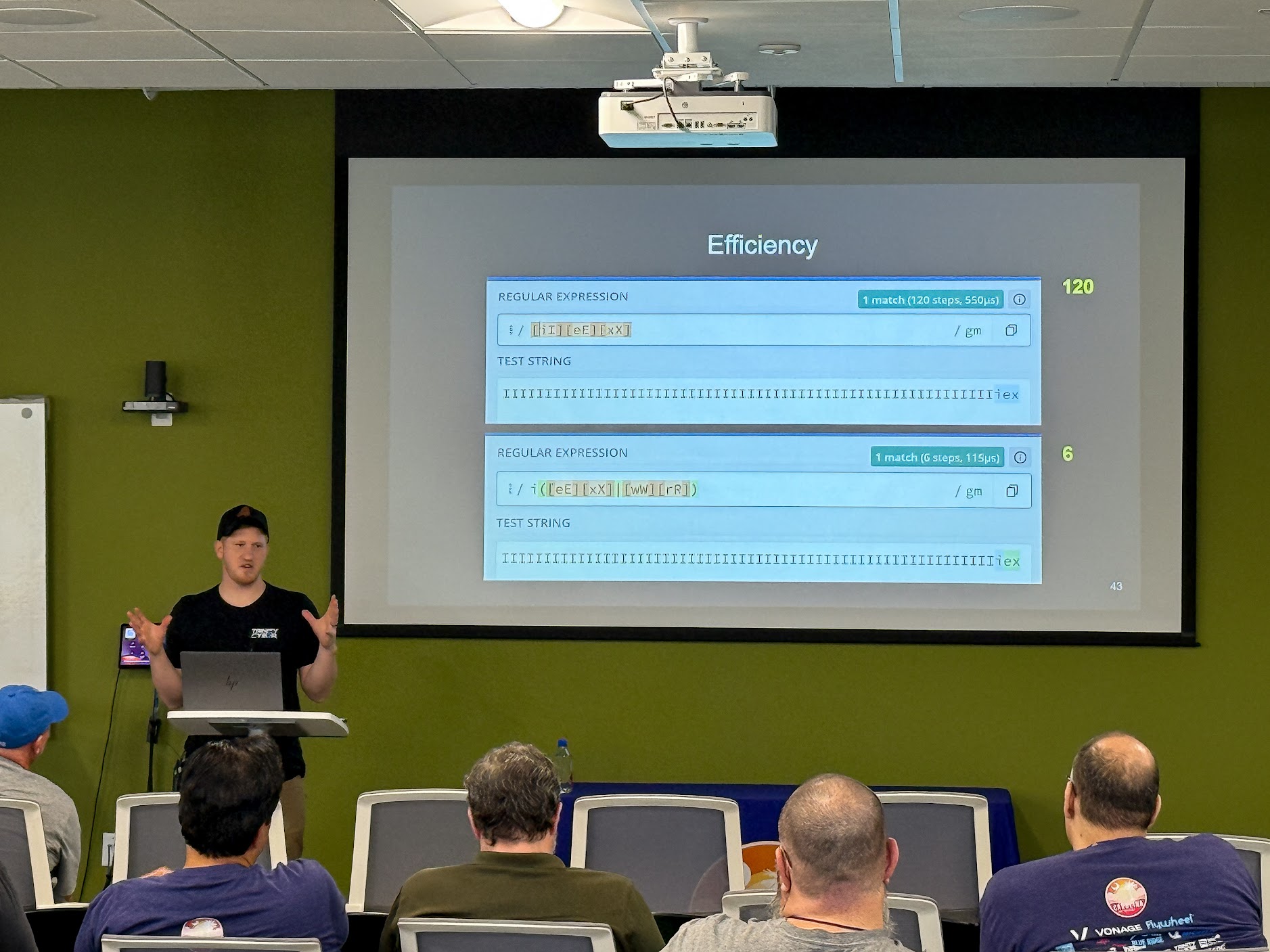 Duncan Michel speaking at the 2025 Carolina Code Conference