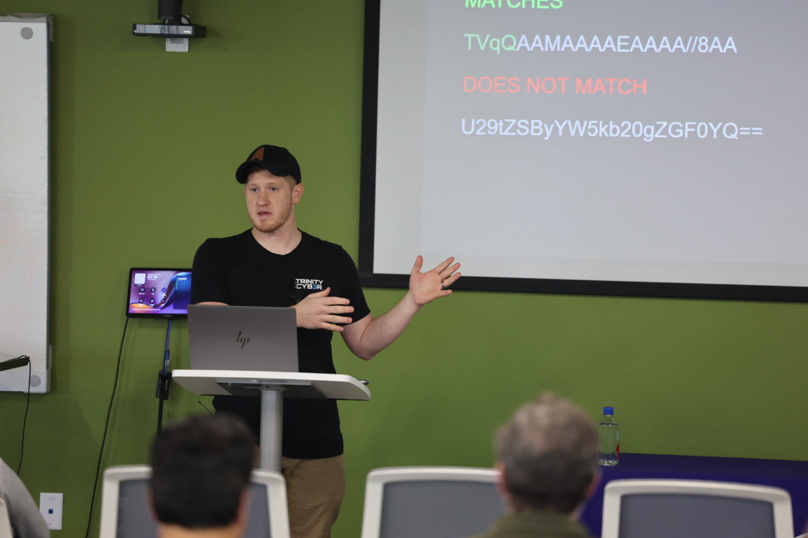 Duncan Michel speaking at the 2025 Carolina Code Conference