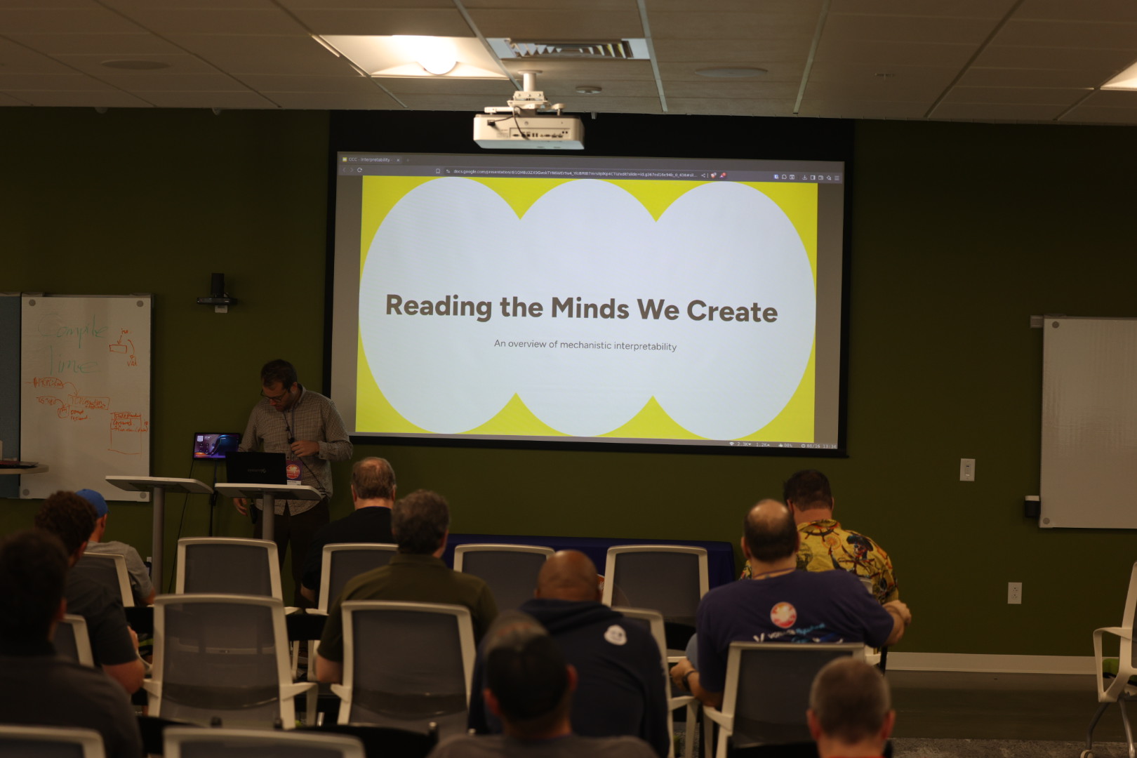 Kevin Ferretti speaking at the 2025 Carolina Code Conference