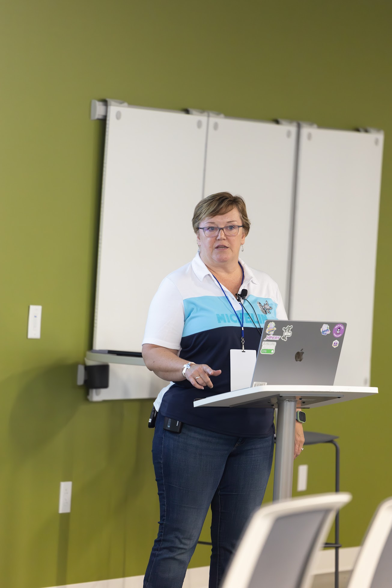 Ruthie Ballenger speaking at the 2025 Carolina Code Conference
