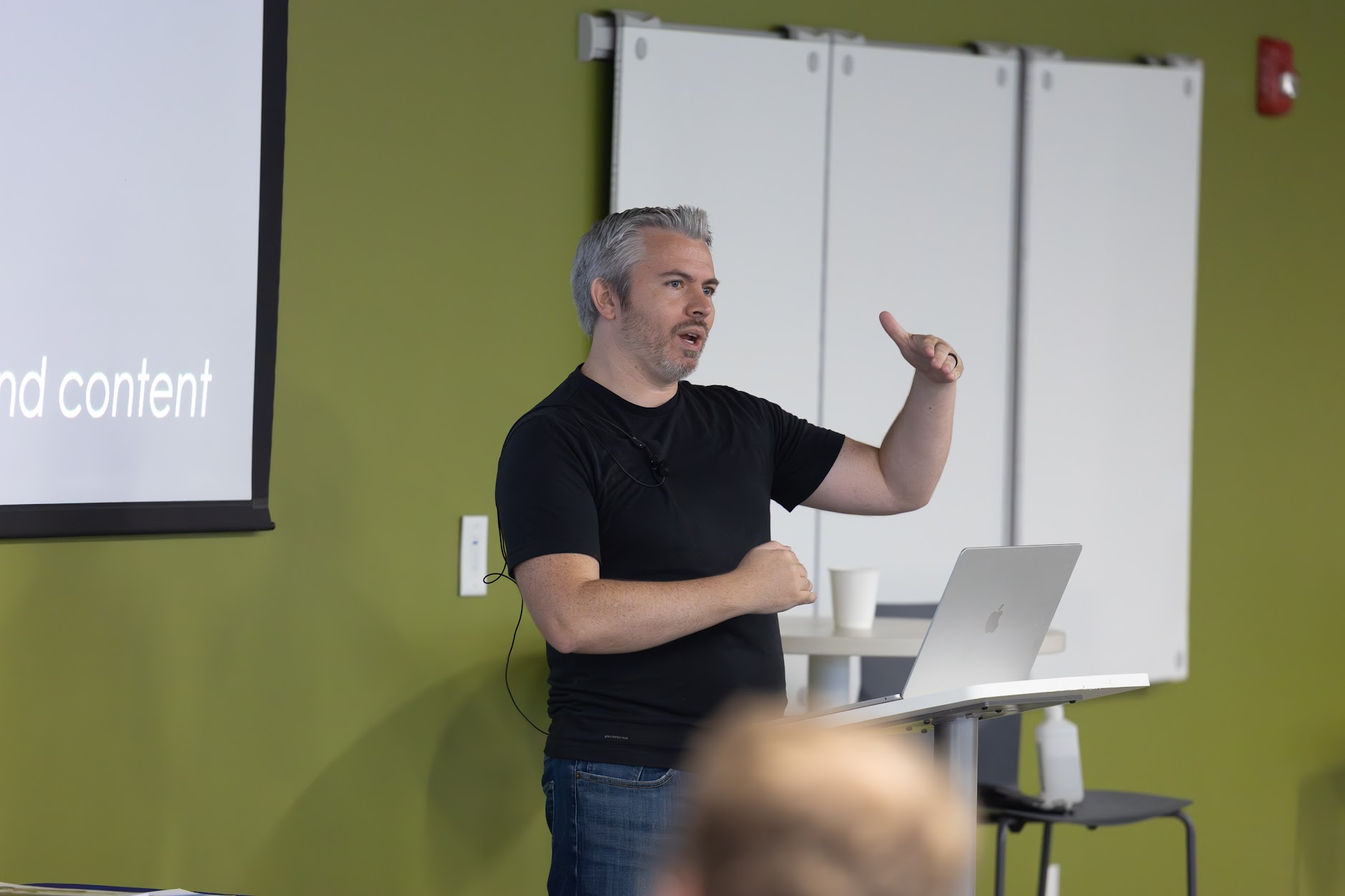 Trey Grainger speaking at the 2025 Carolina Code Conference