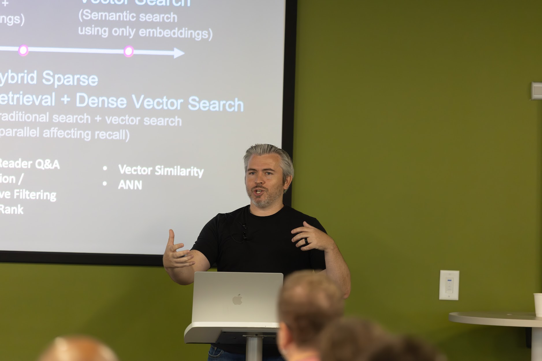 Trey Grainger speaking at the 2025 Carolina Code Conference
