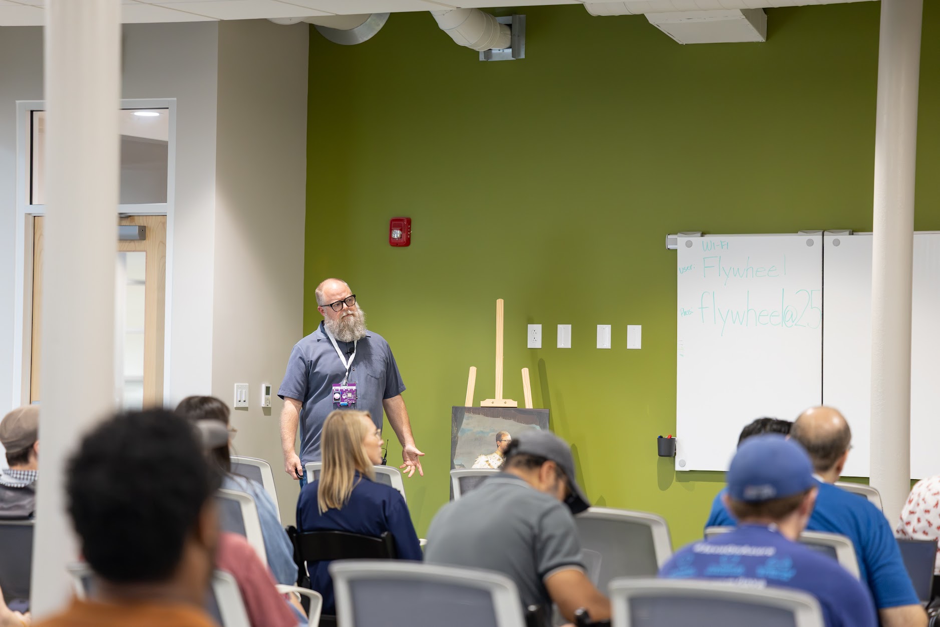 Adam Anderson speaking at the 2026 Carolina Code Conference