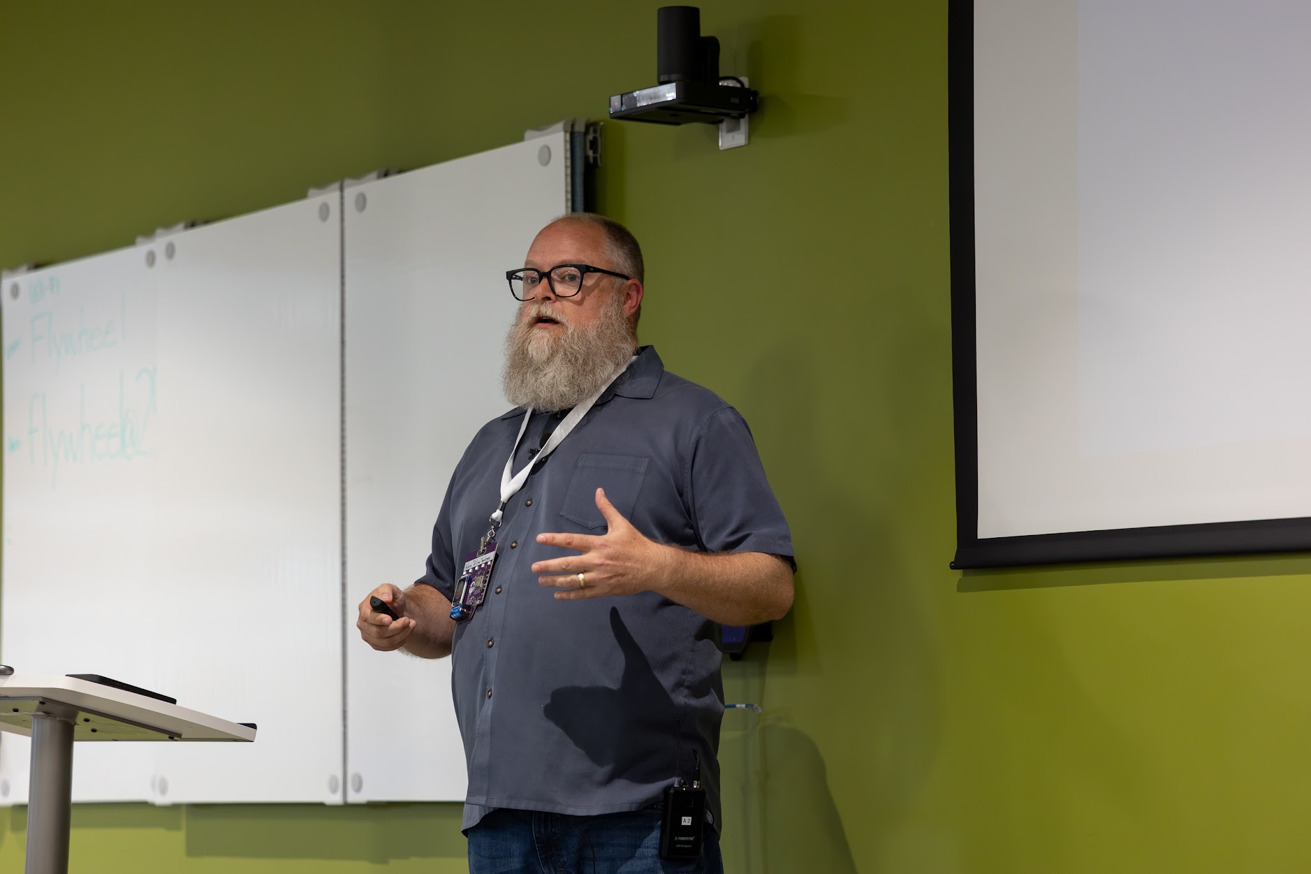 Adam Anderson speaking at the 2026 Carolina Code Conference