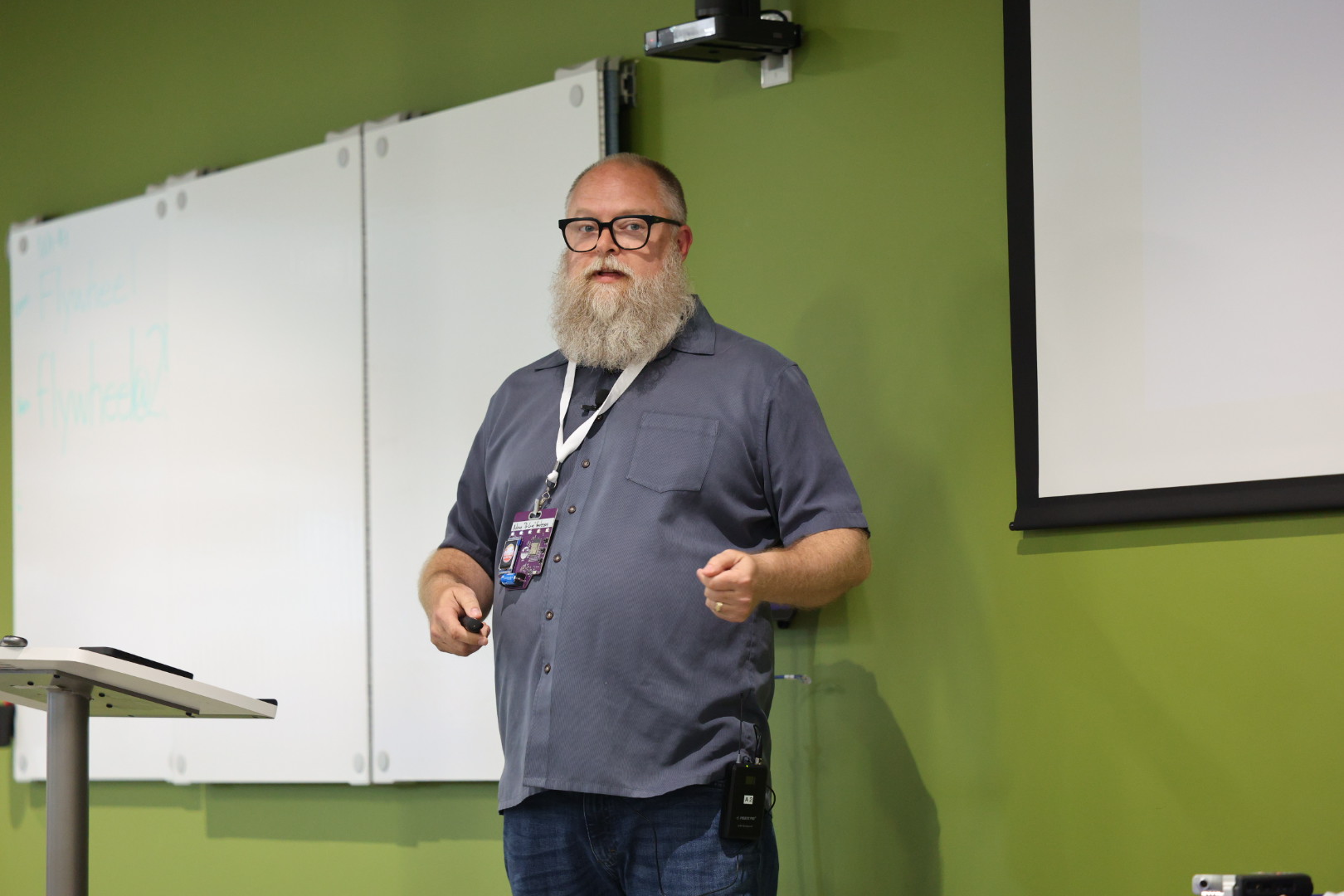 Adam Anderson speaking at the 2026 Carolina Code Conference