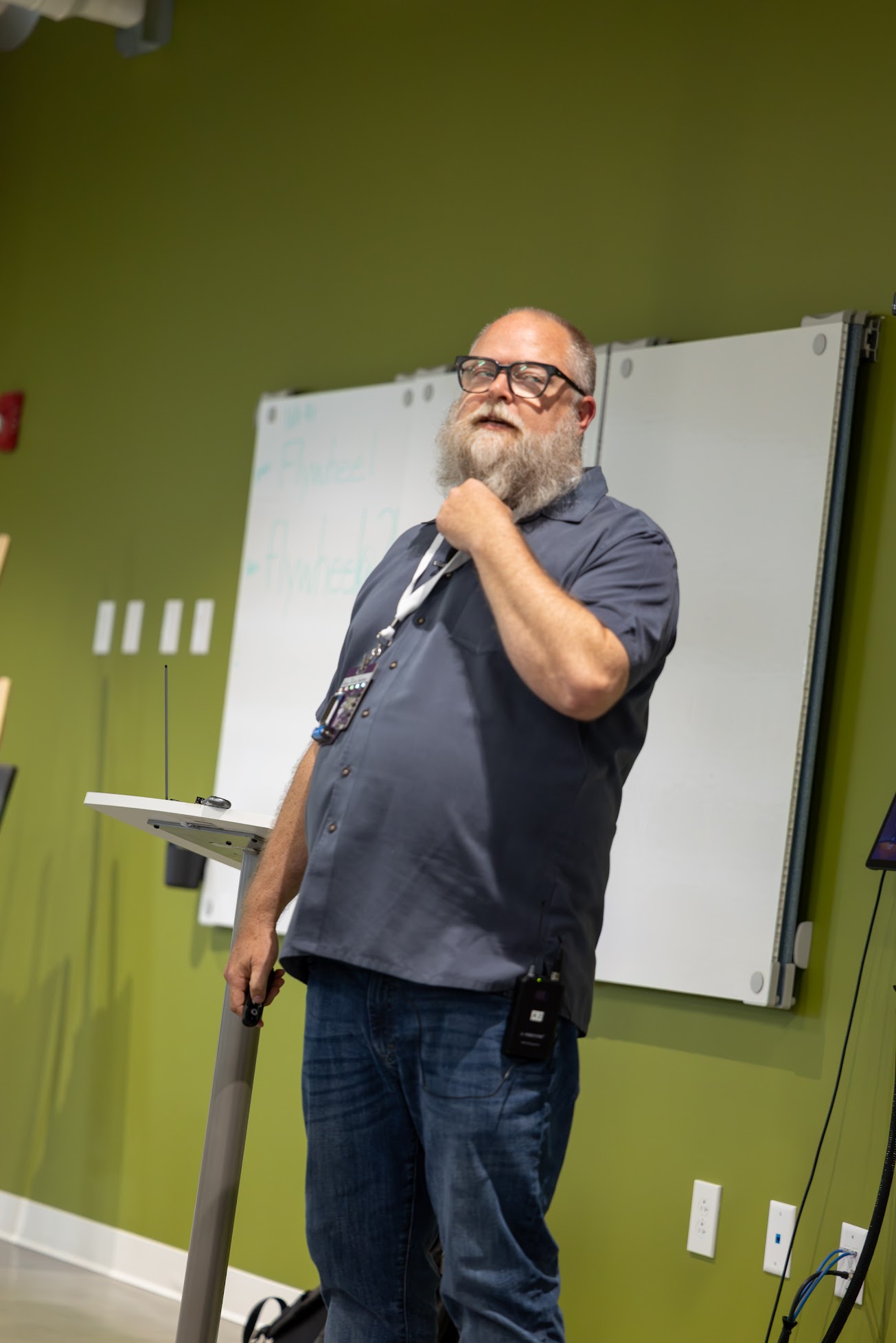Adam Anderson speaking at the 2026 Carolina Code Conference