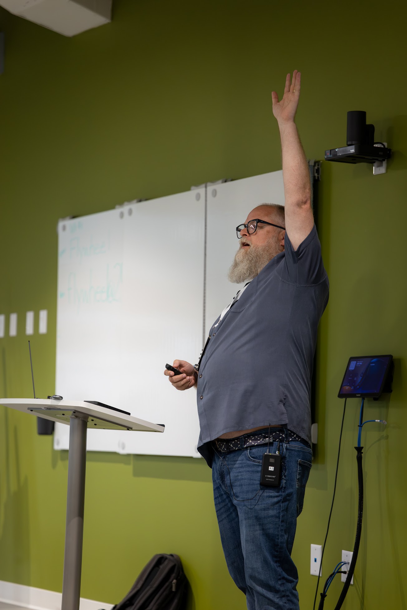 Adam Anderson speaking at the 2026 Carolina Code Conference