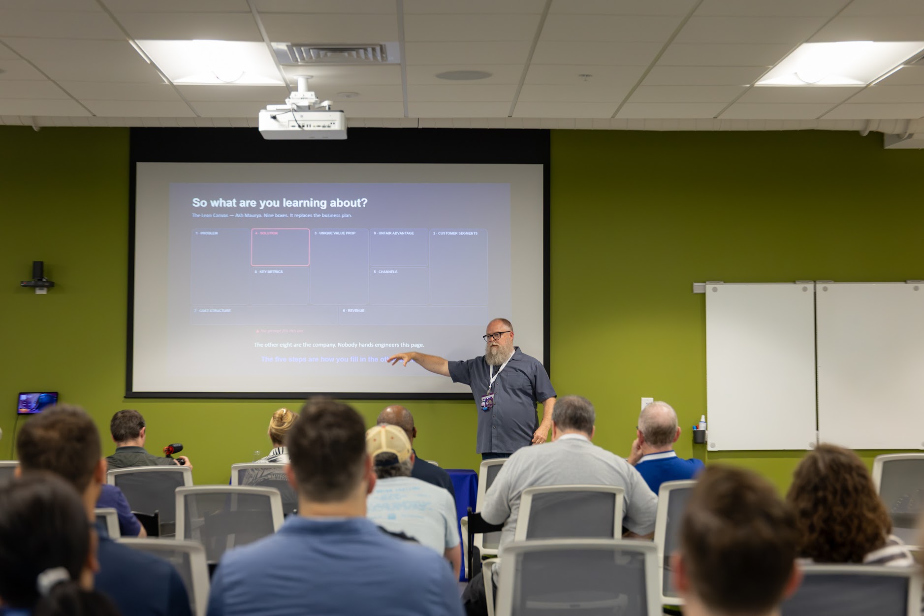Adam Anderson speaking at the 2026 Carolina Code Conference