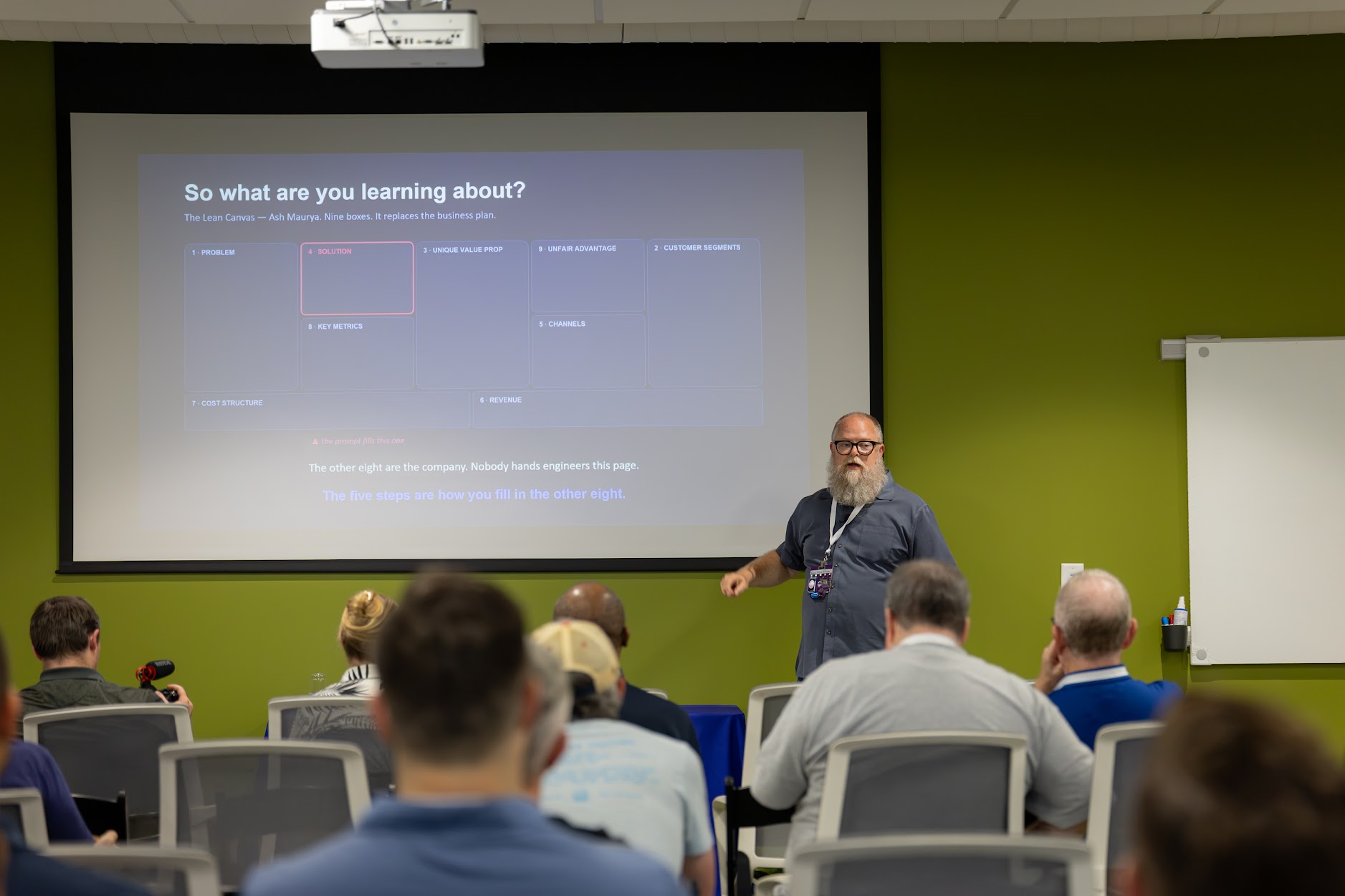 Adam Anderson speaking at the 2026 Carolina Code Conference
