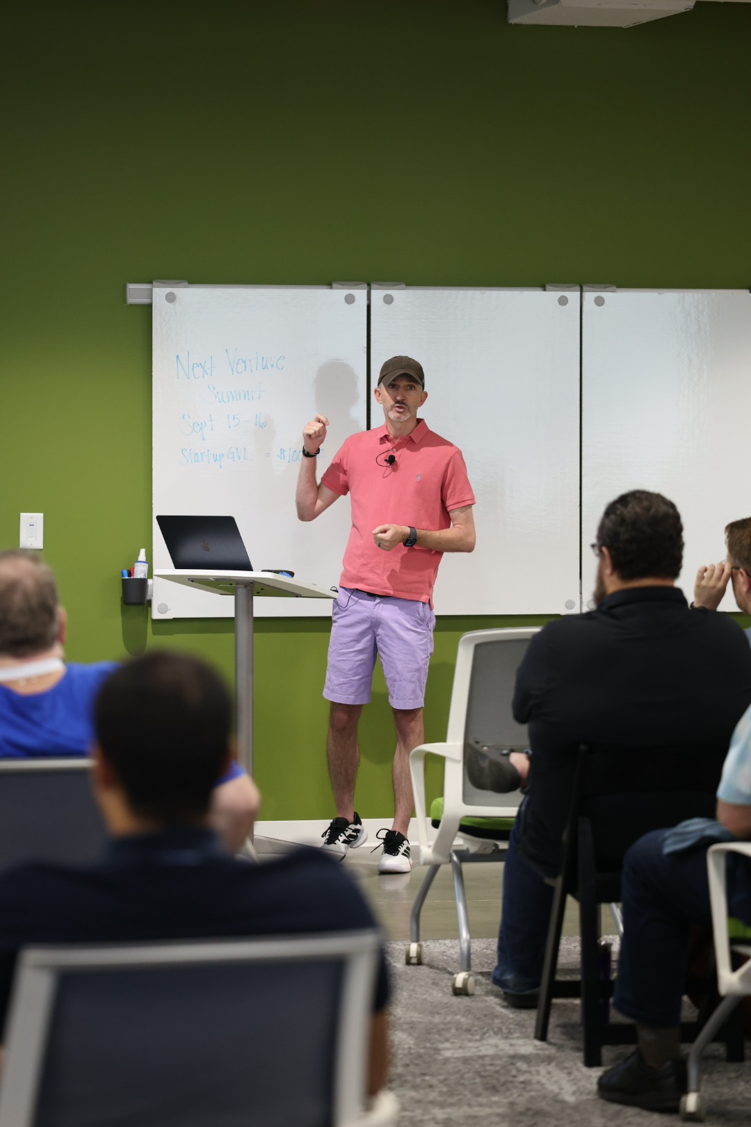 Craig Kerstiens speaking at the 2026 Carolina Code Conference