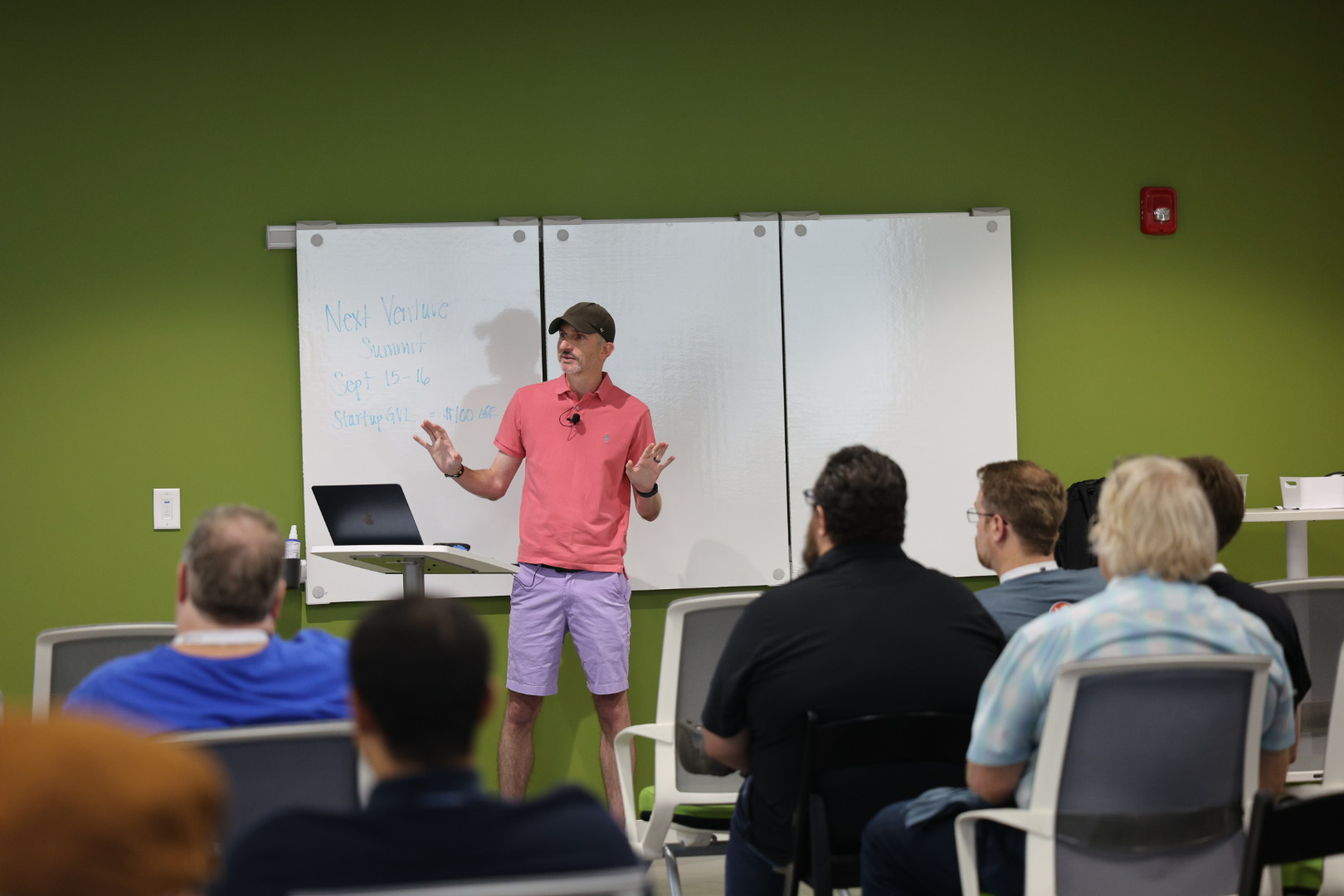 Craig Kerstiens speaking at the 2026 Carolina Code Conference