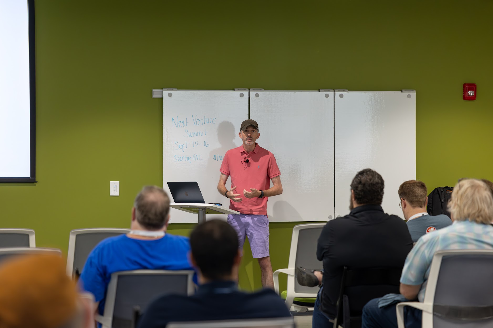 Craig Kerstiens speaking at the 2026 Carolina Code Conference