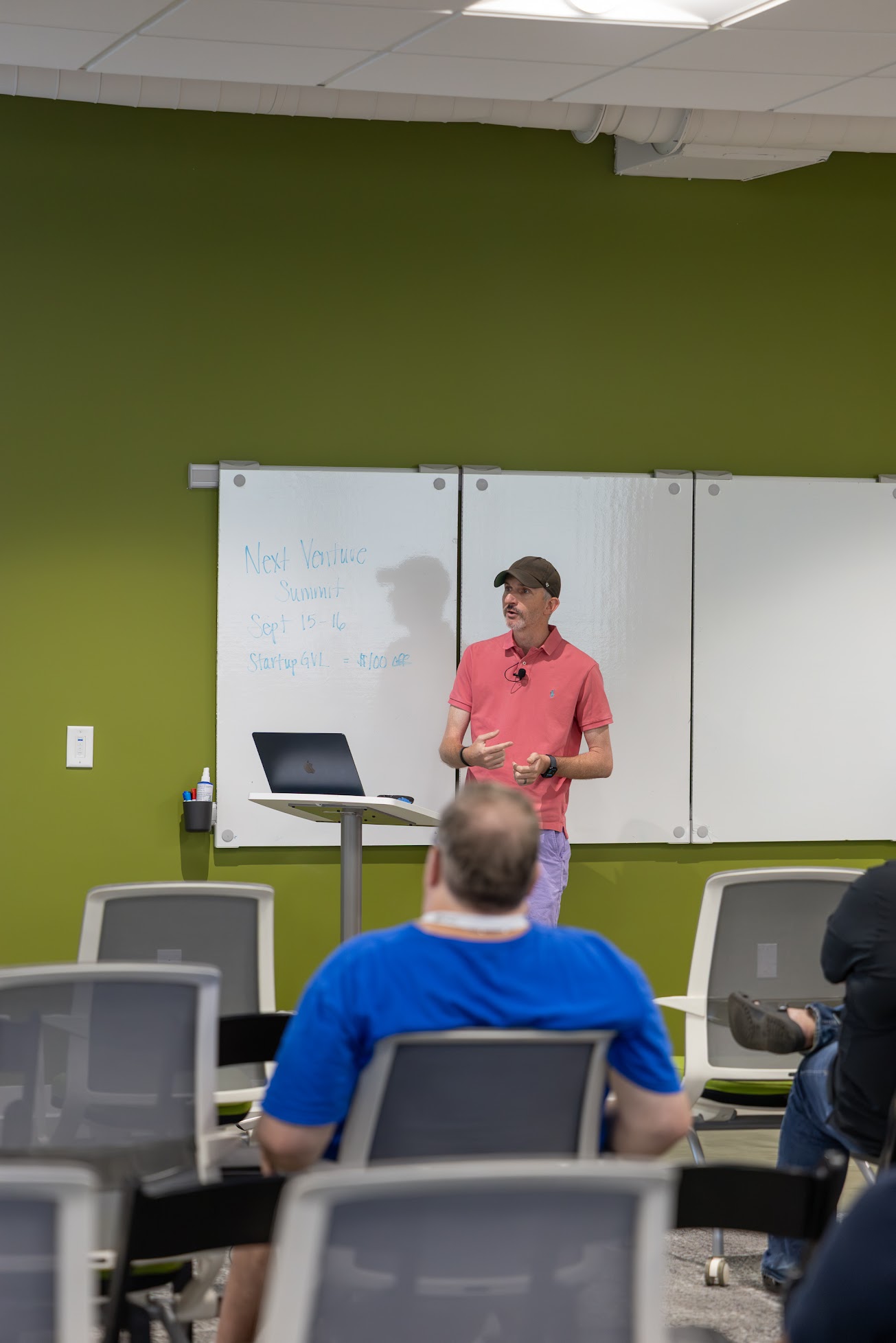Craig Kerstiens speaking at the 2026 Carolina Code Conference