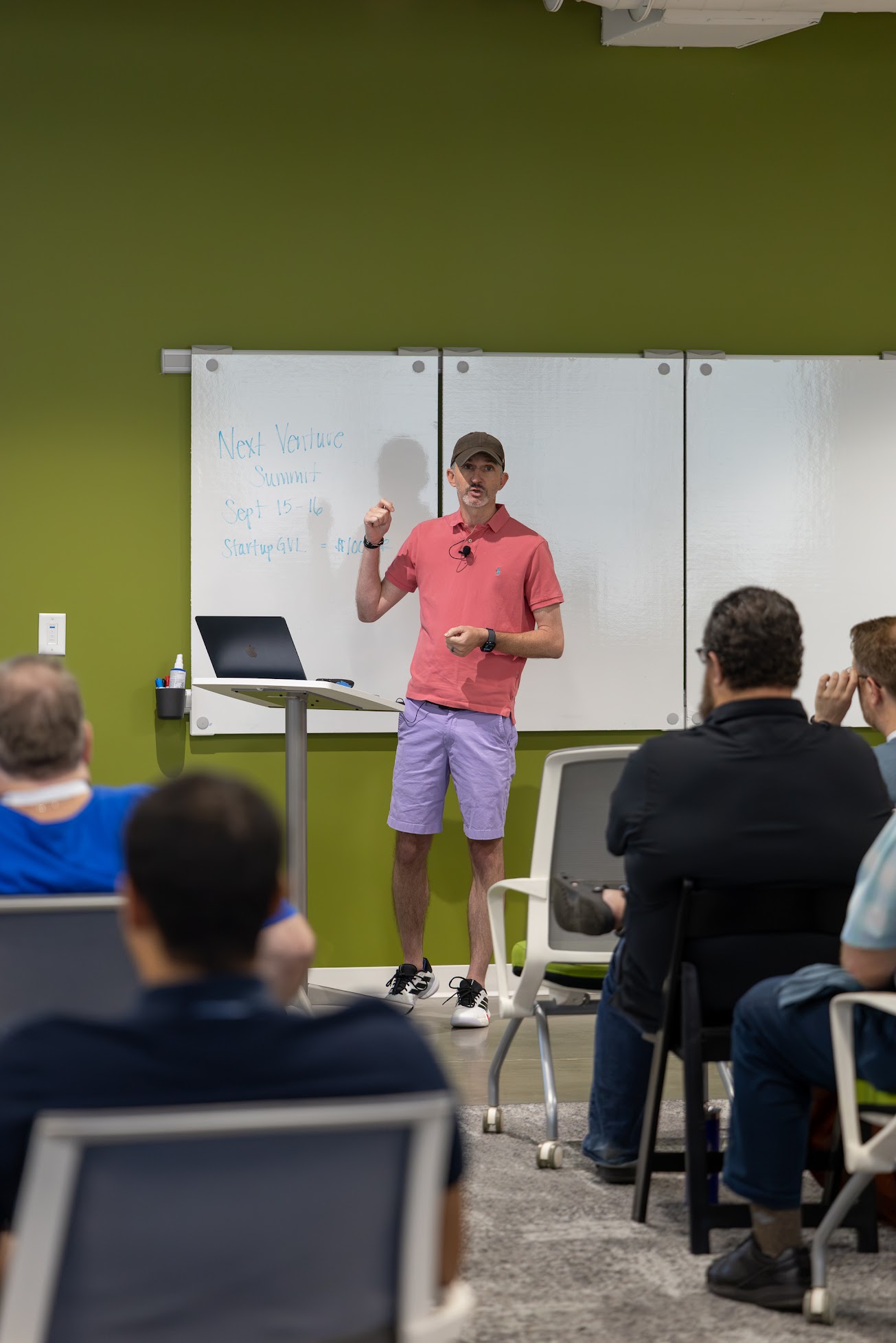 Craig Kerstiens speaking at the 2026 Carolina Code Conference