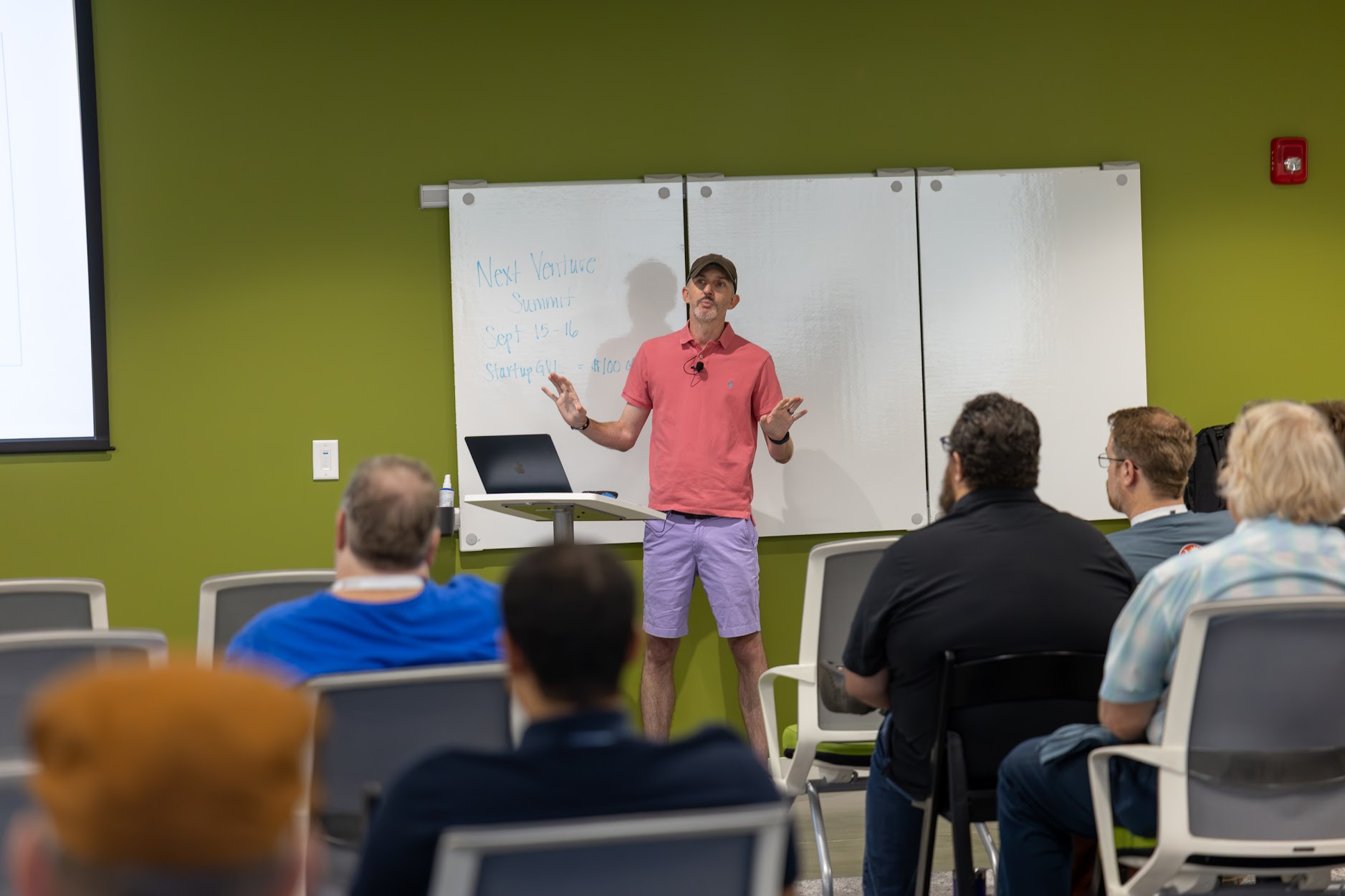 Craig Kerstiens speaking at the 2026 Carolina Code Conference