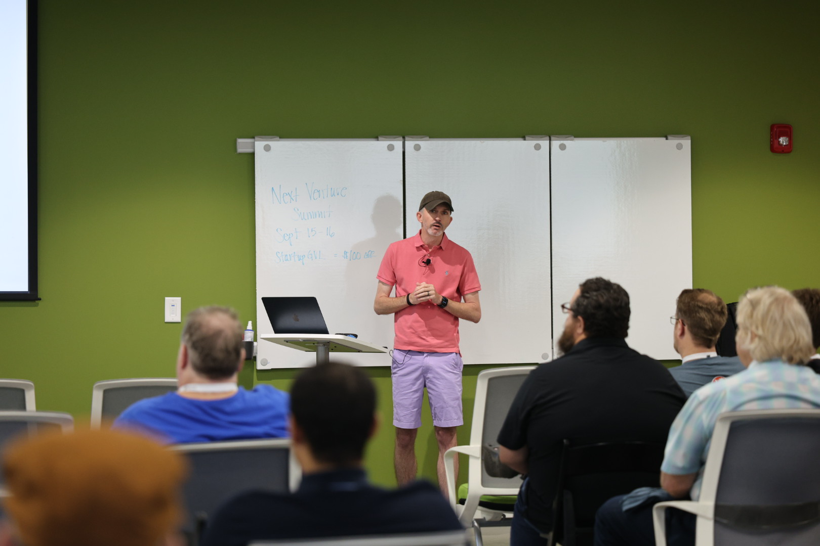 Craig Kerstiens speaking at the 2026 Carolina Code Conference