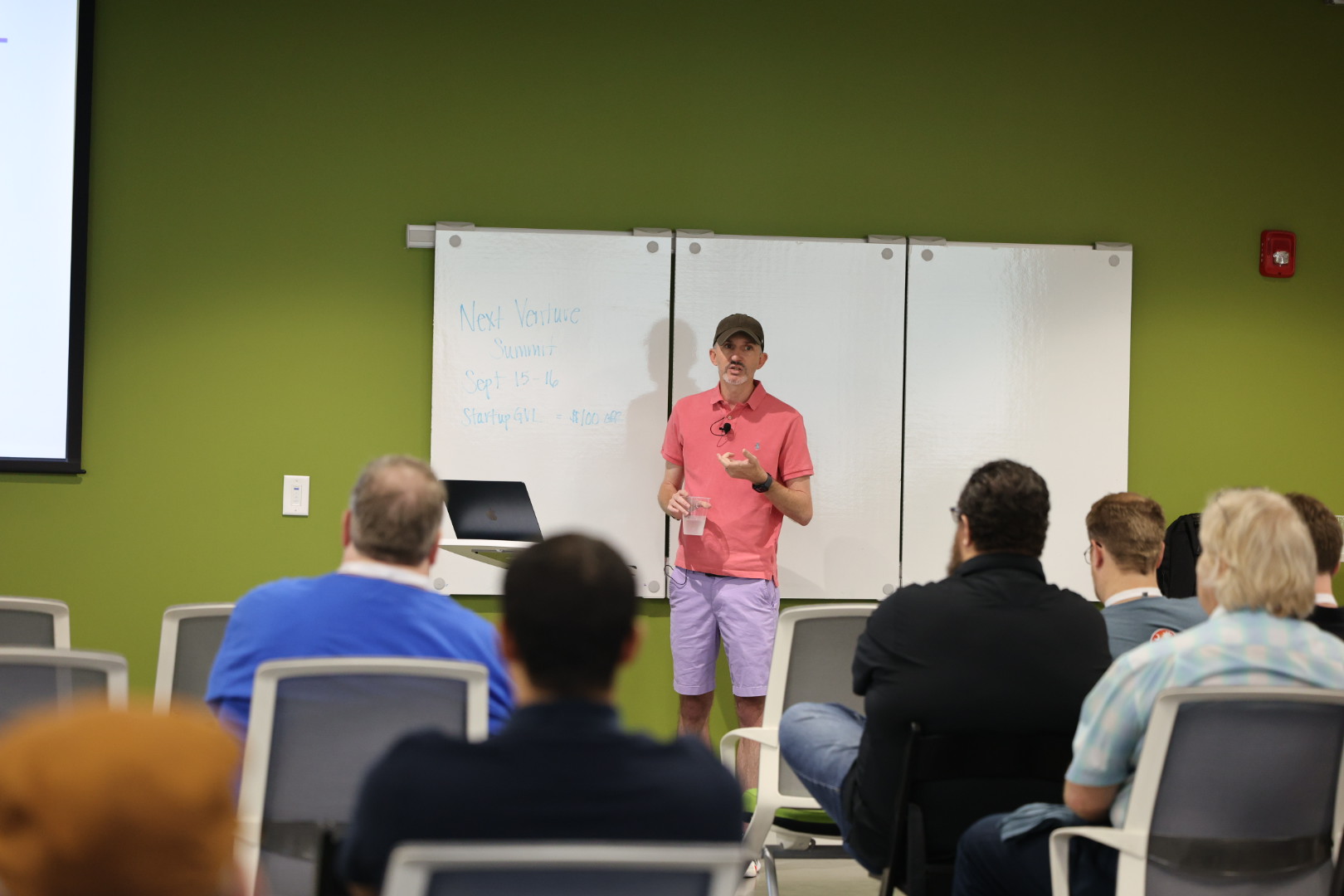 Craig Kerstiens speaking at the 2026 Carolina Code Conference