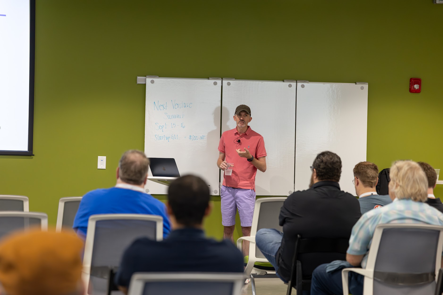 Craig Kerstiens speaking at the 2026 Carolina Code Conference