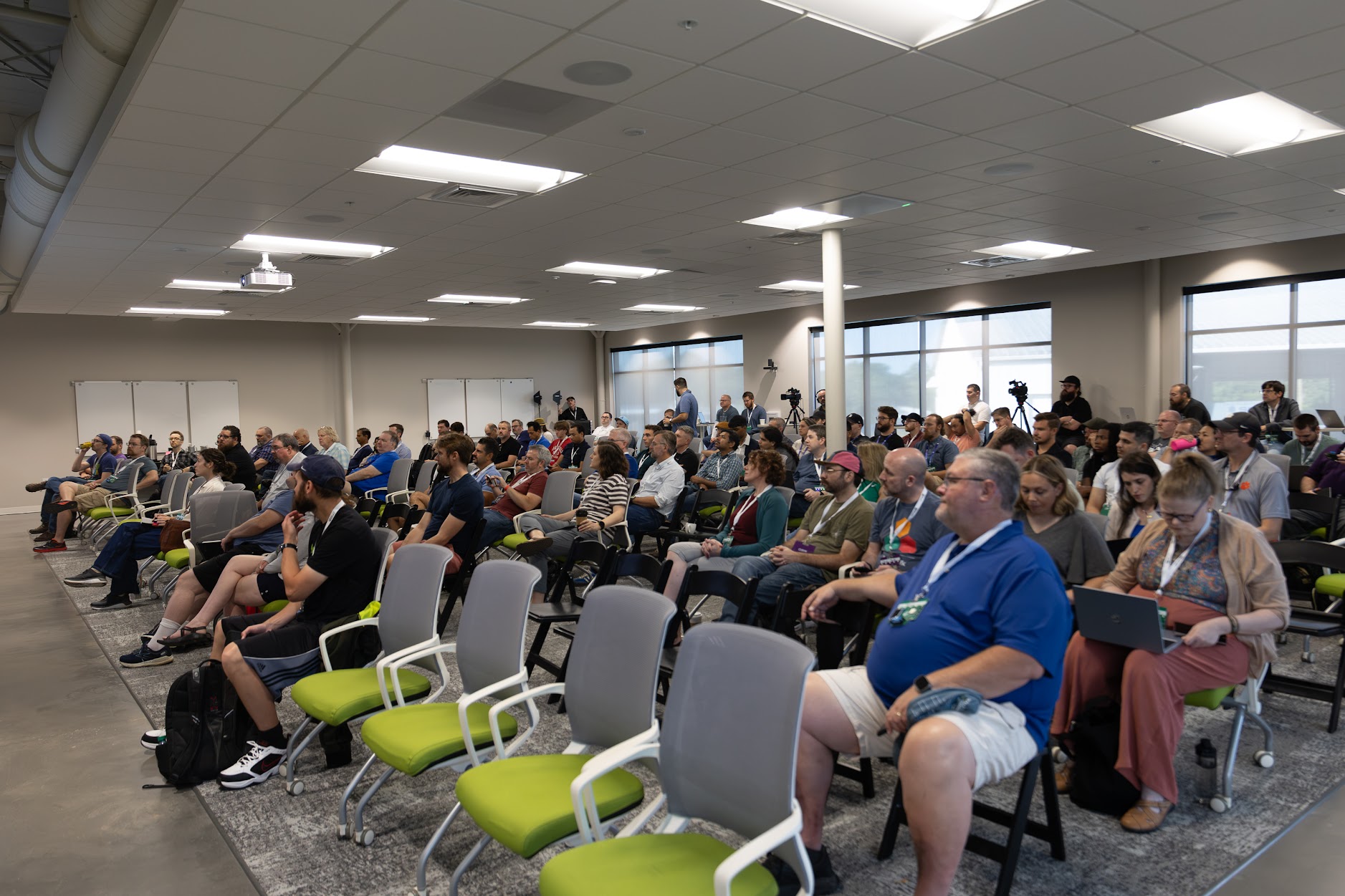 Craig Kerstiens speaking at the 2026 Carolina Code Conference