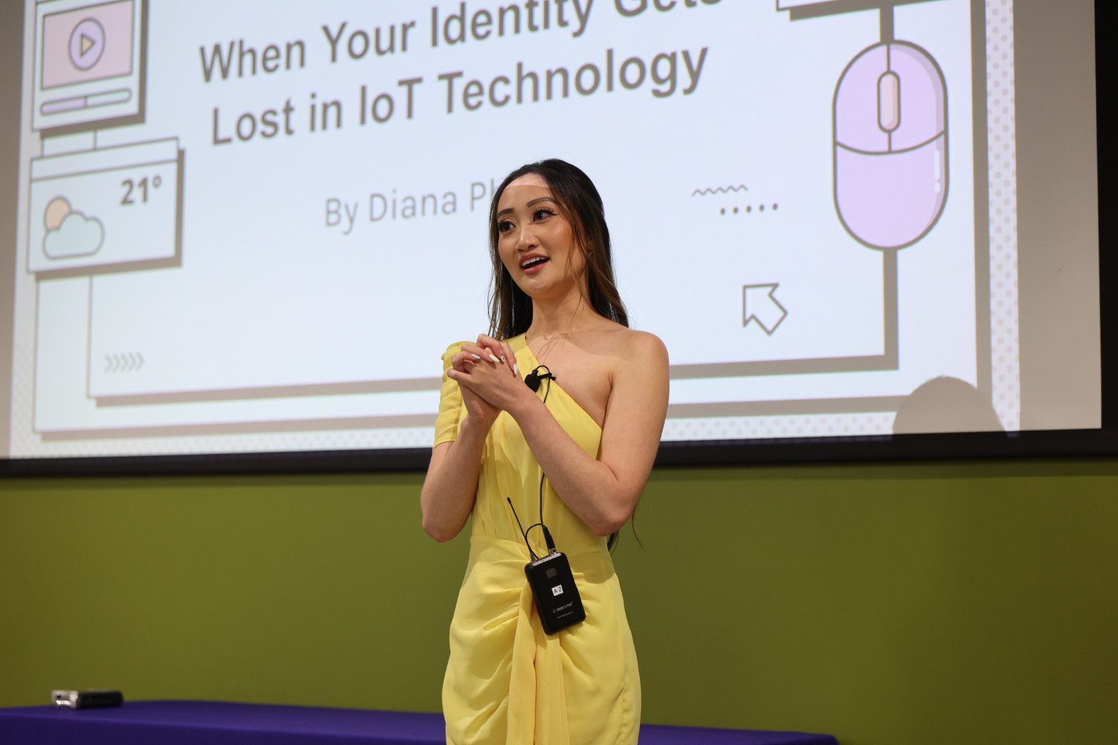 Diana Pham speaking at the 2026 Carolina Code Conference