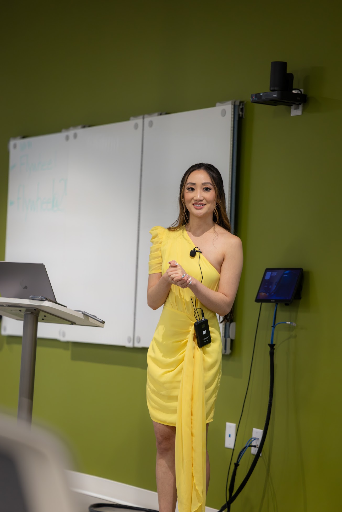 Diana Pham speaking at the 2026 Carolina Code Conference