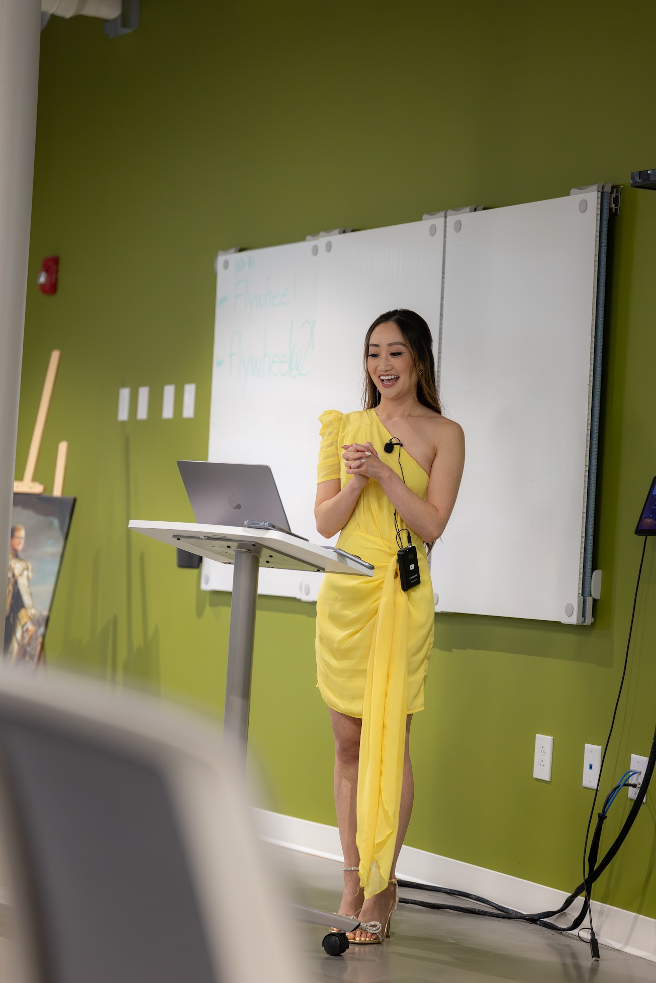 Diana Pham speaking at the 2026 Carolina Code Conference