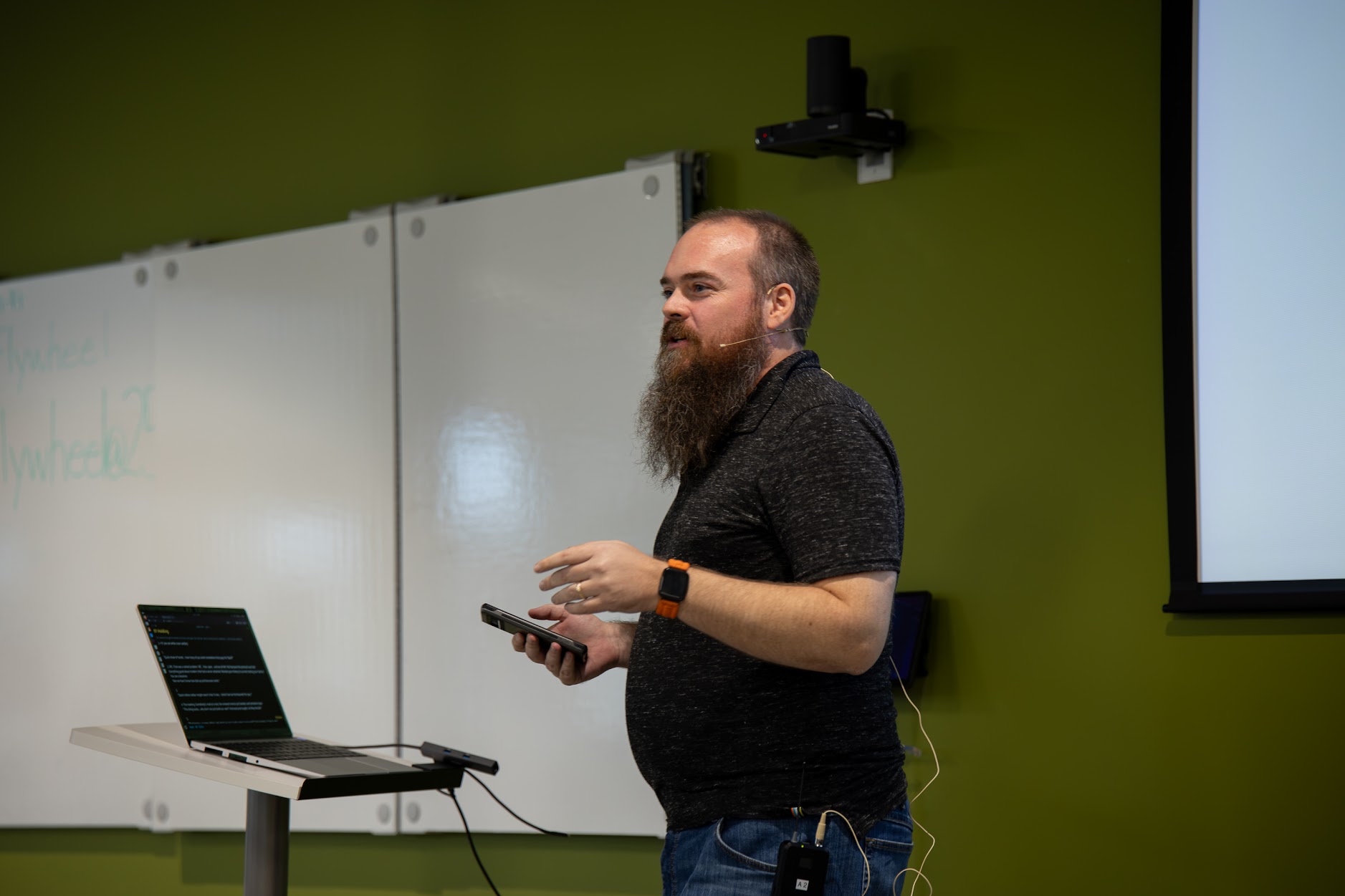 Doug Cone speaking at the 2026 Carolina Code Conference