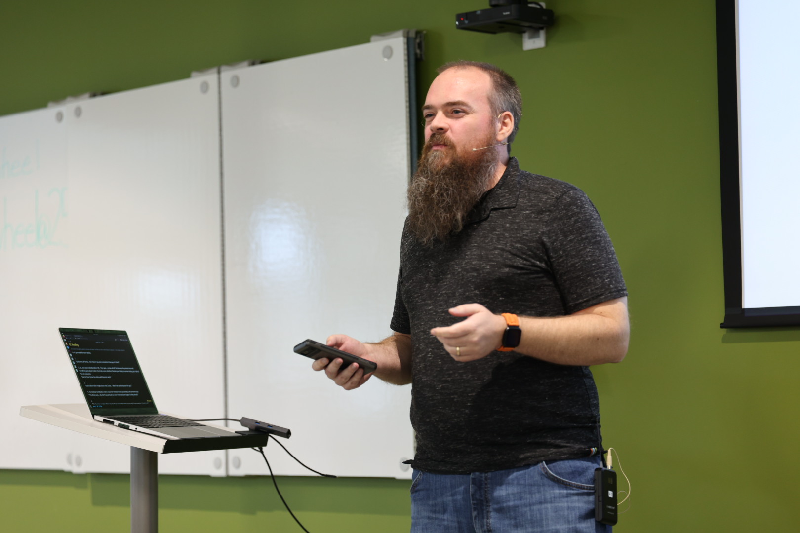 Doug Cone speaking at the 2026 Carolina Code Conference